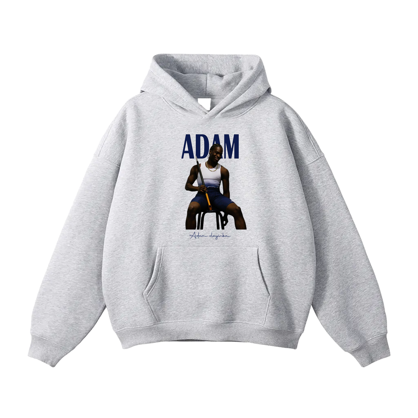 Adam olayinka Oversize Fleeced Hoodie