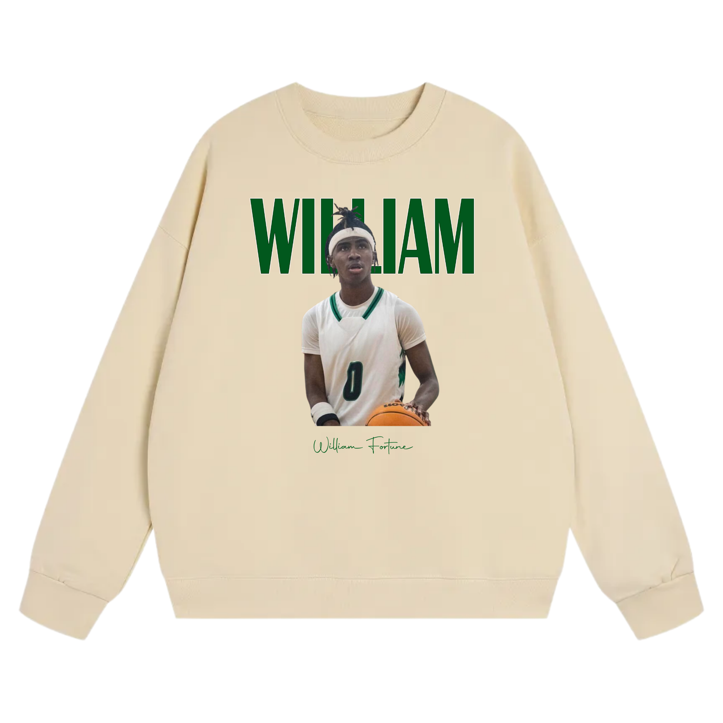 William Fortune Heavyweight Crewneck Sweatshirt