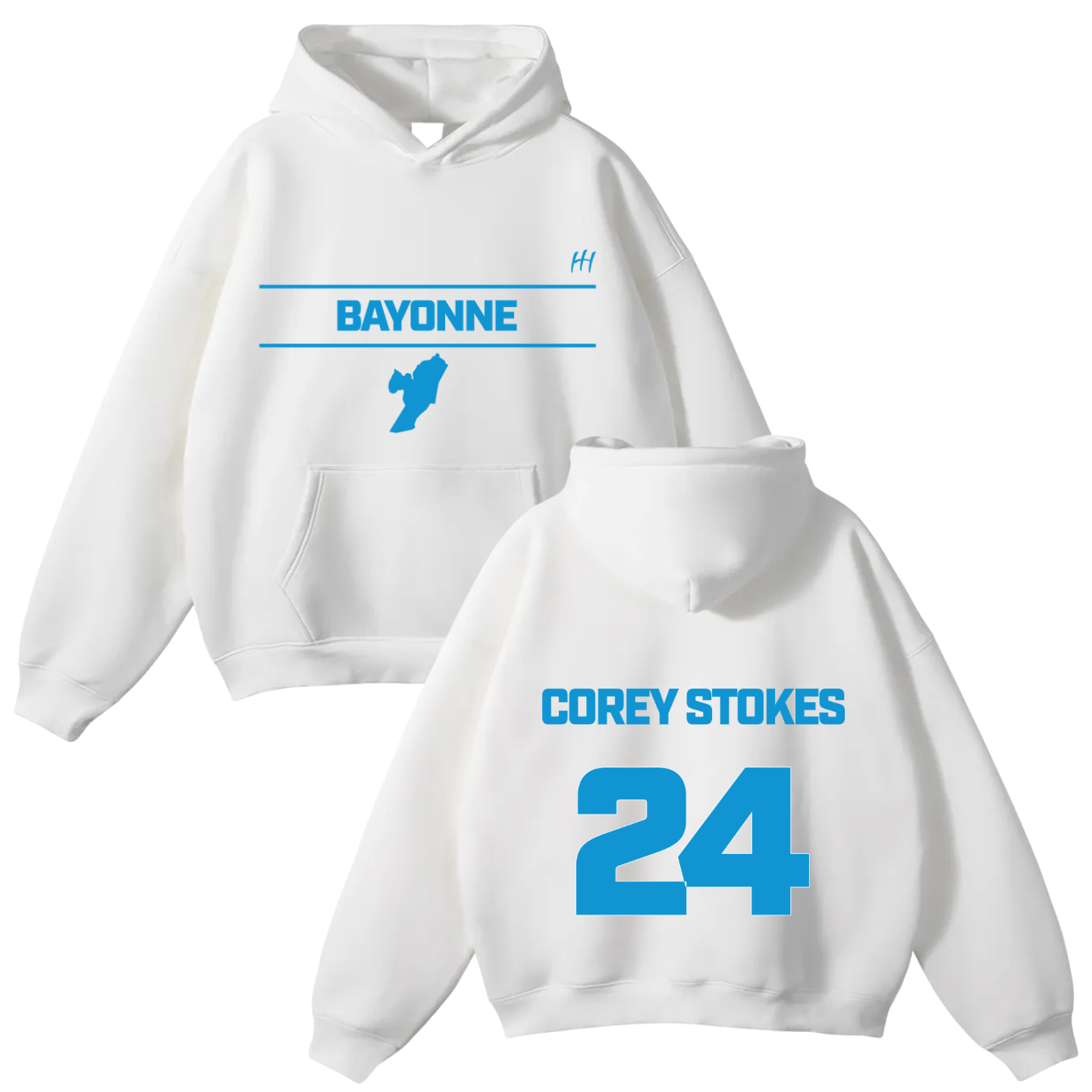 Corey Stokes Oversize Fleeced Hoodie