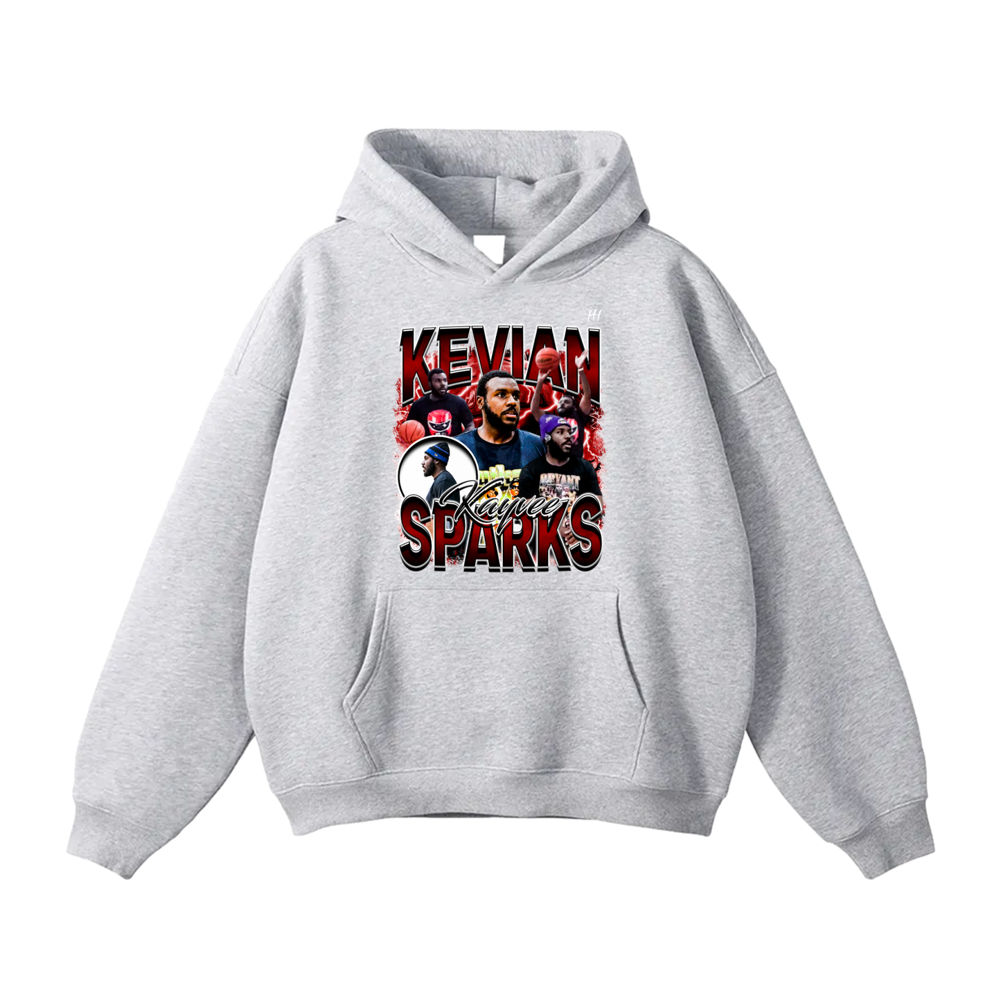 Kevian Sparks Oversize Fleeced Hoodie