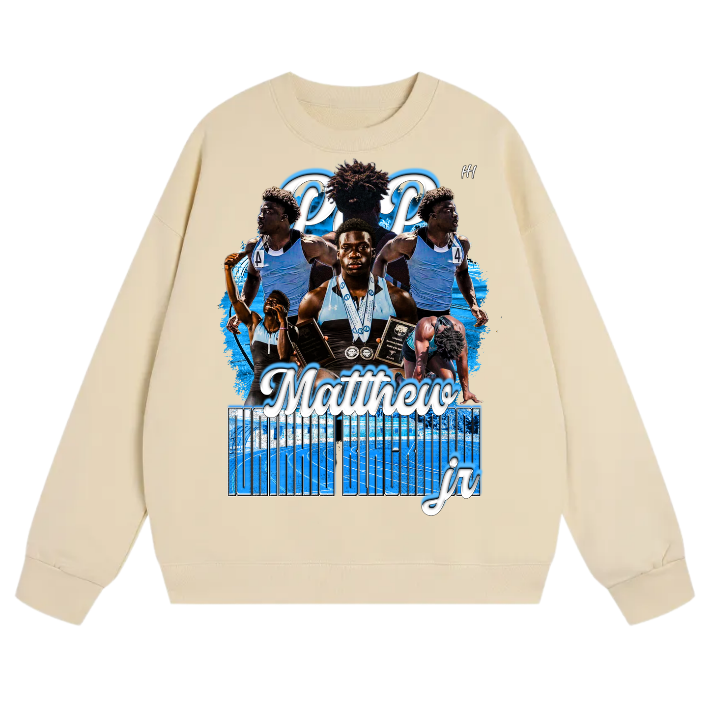 Matthew Nathan Blackmon Jr Heavyweight Crewneck Sweatshirt