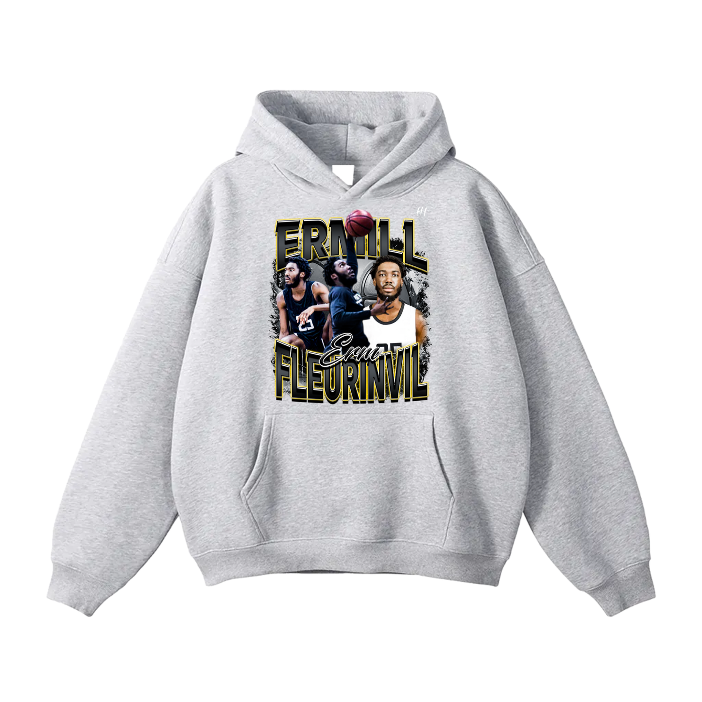 Ermill Fleurinvil Oversize Fleeced Hoodie