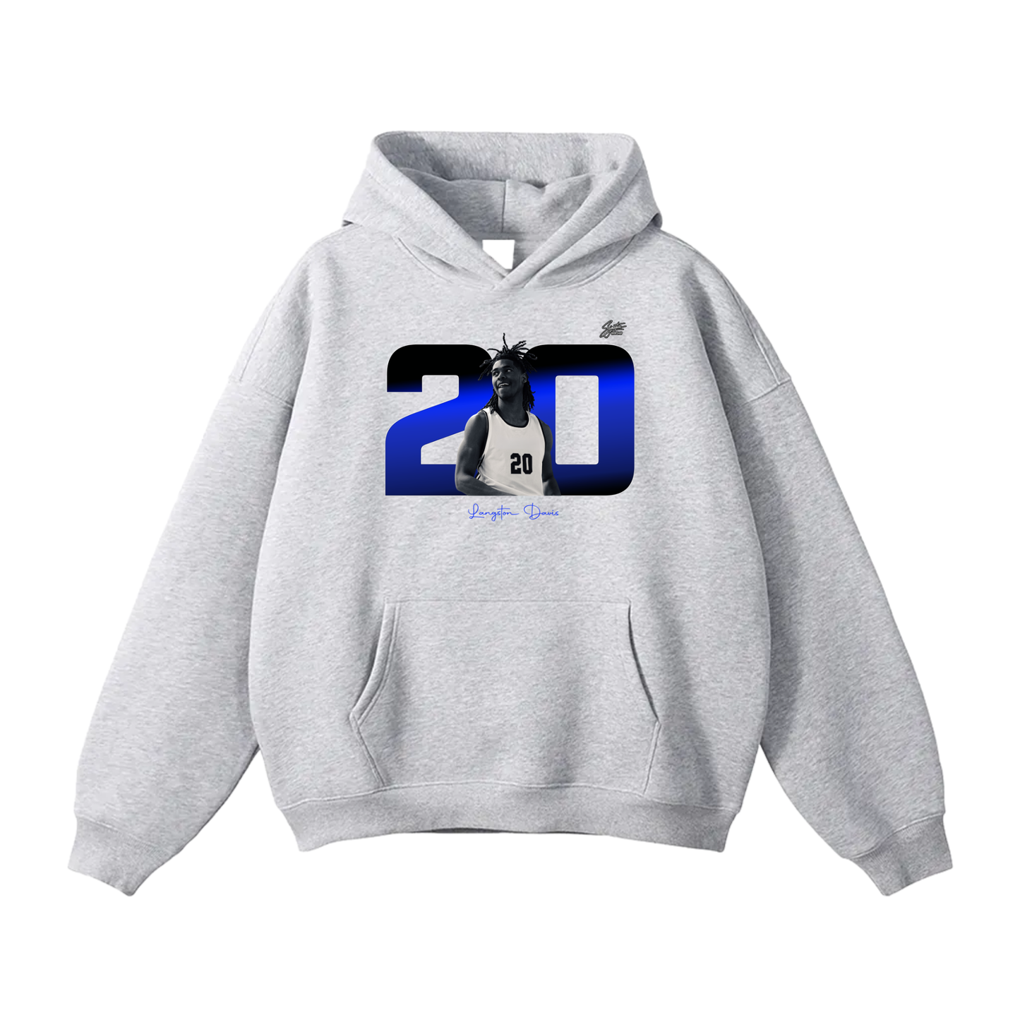 Langston Davis Oversize Fleeced Hoodie