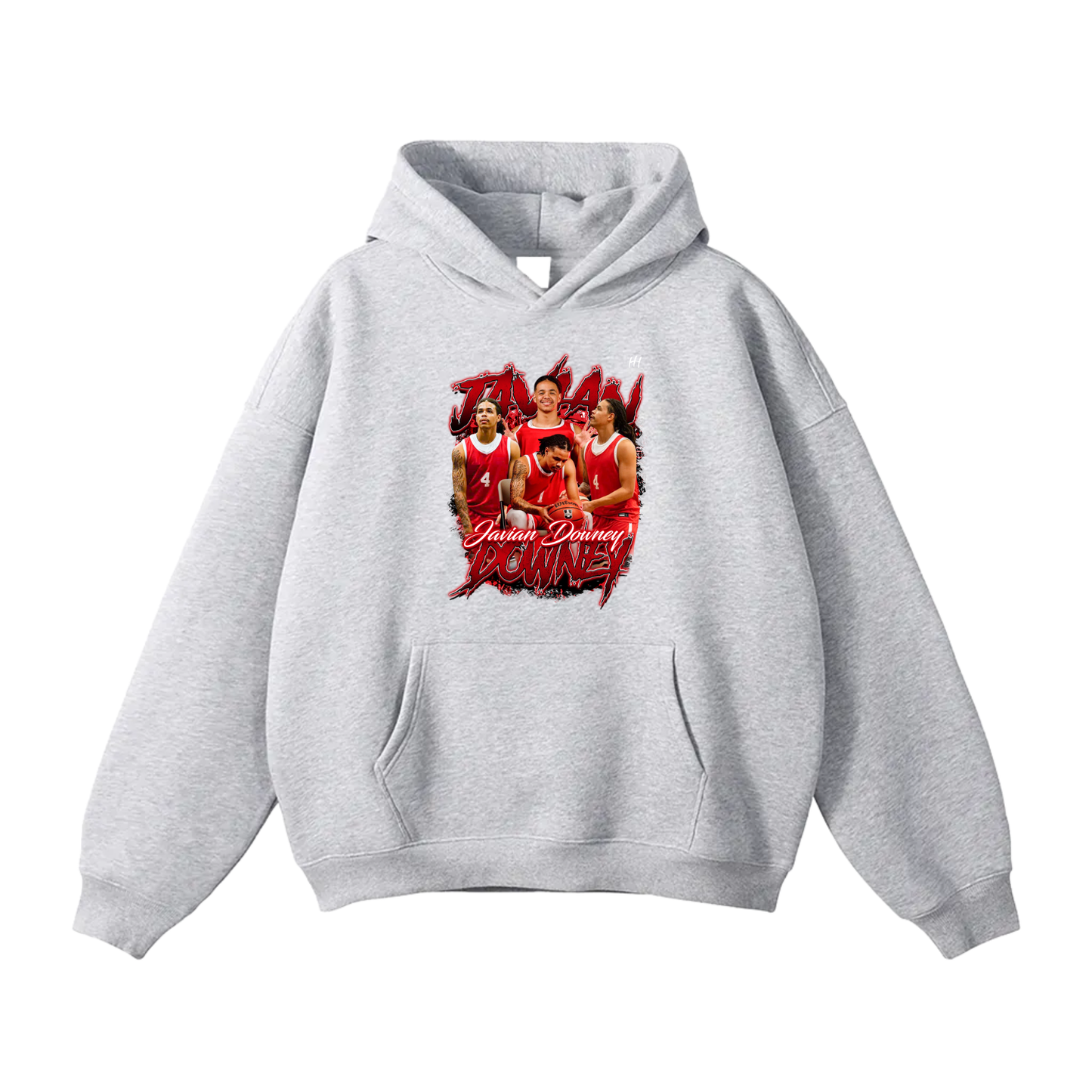 Javion Downey Oversize Fleeced Hoodie