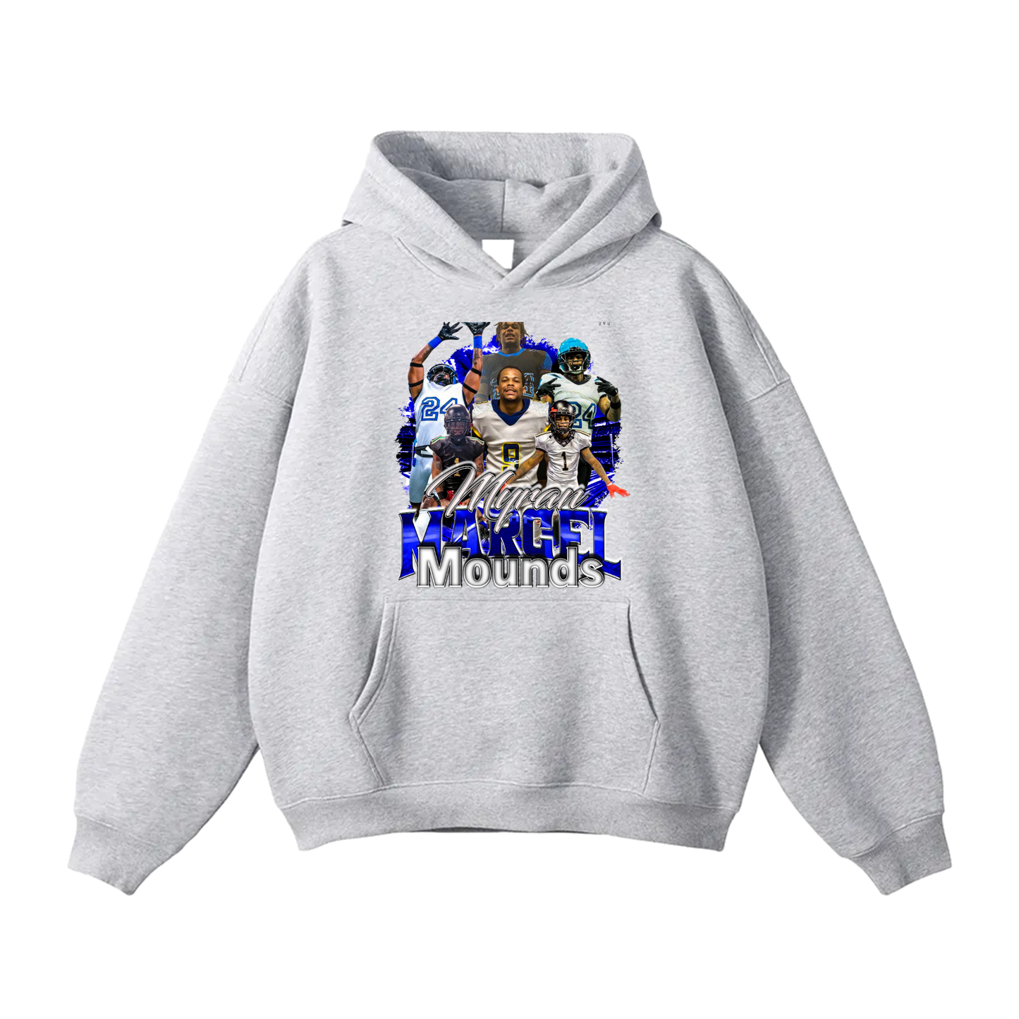 Myran Marcel Mounds Oversize Fleeced Hoodie
