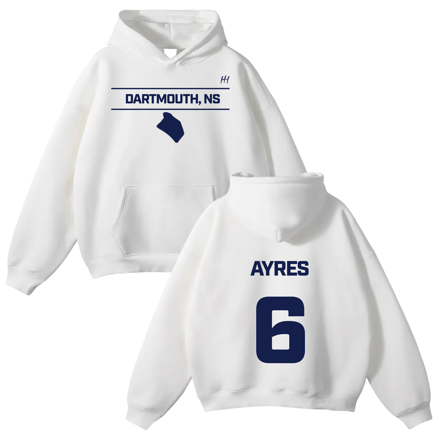 Ayres Perry Oversize Fleeced Hoodie