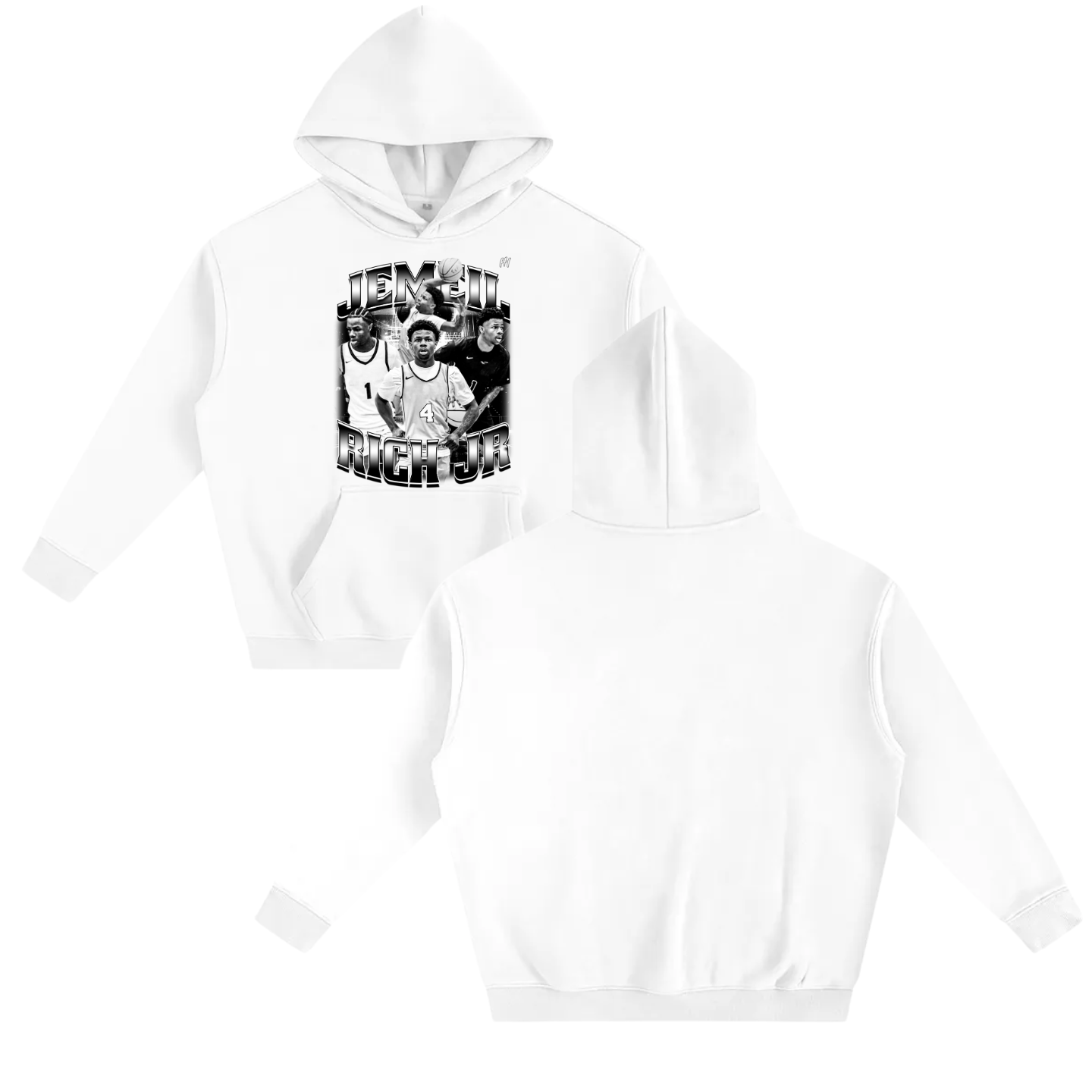 Jemeil Rich Jr Oversize Fleeced Hoodie