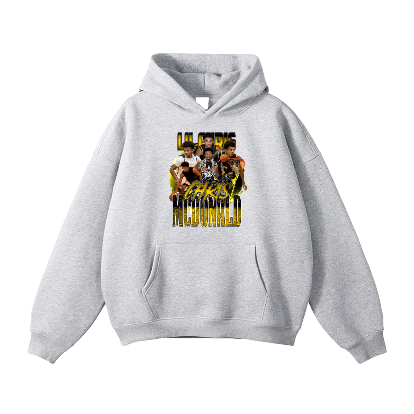 Chris Mcdonald Oversize Fleeced Hoodie