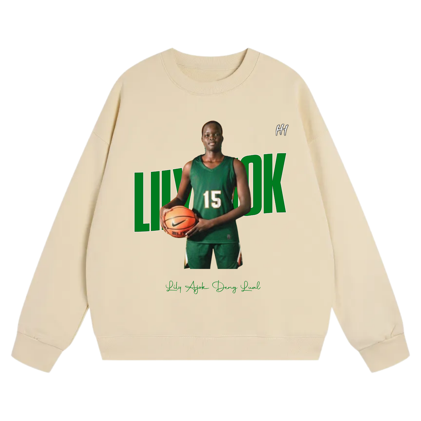 Lily Ajok Deng Lual Heavyweight Crewneck Sweatshirt