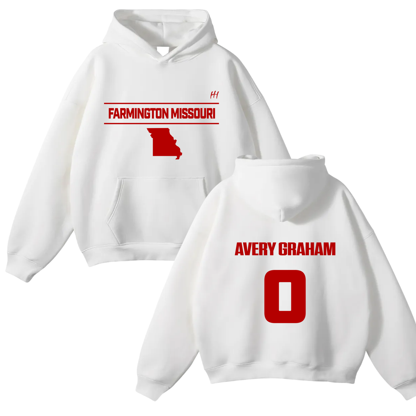 Avery Graham Oversize Fleeced Hoodie