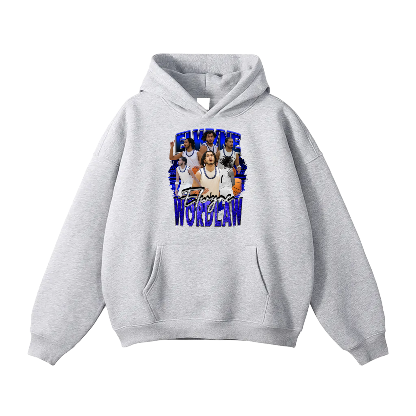 Elwyne Wordlaw Oversize Fleeced Hoodie
