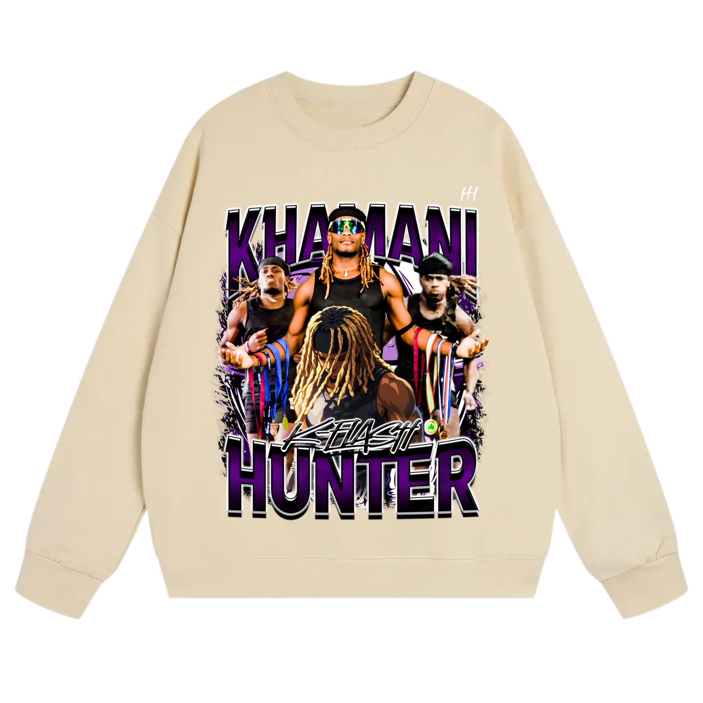 Khamani Hunter Heavyweight Crewneck Sweatshirt