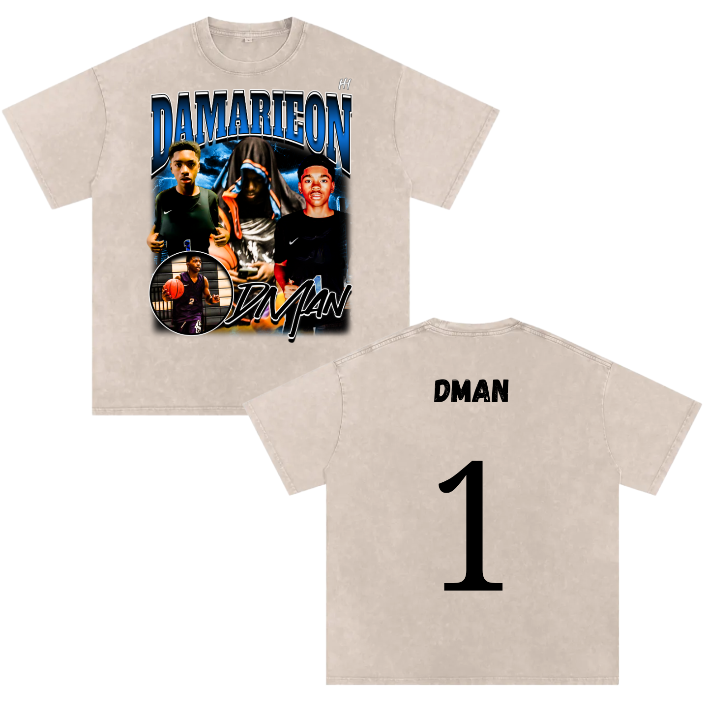 Damarieon Heavyweight Oversized T-shirt