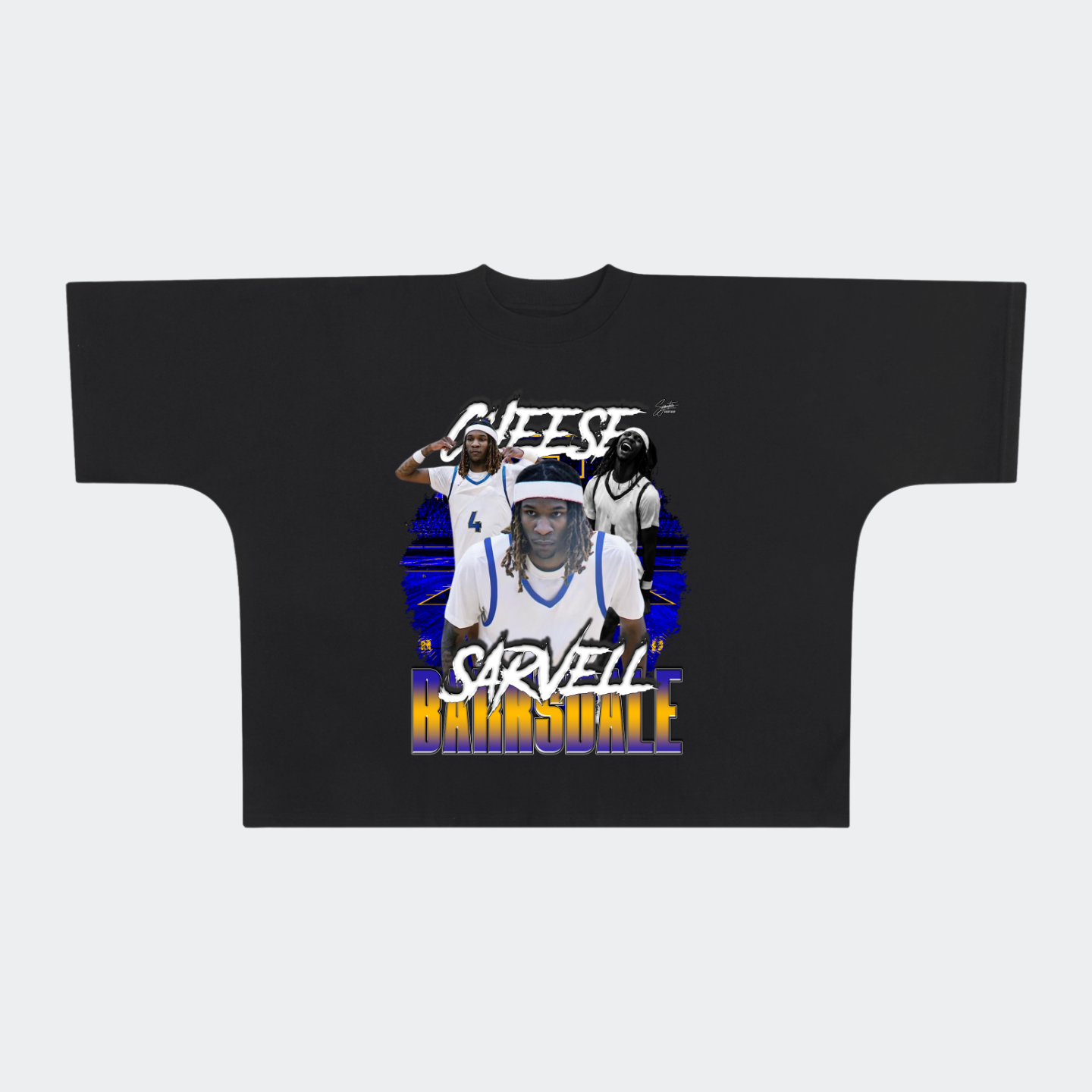 Sarvell Barksdale Premium Drop Shoulder/Boxy Tee