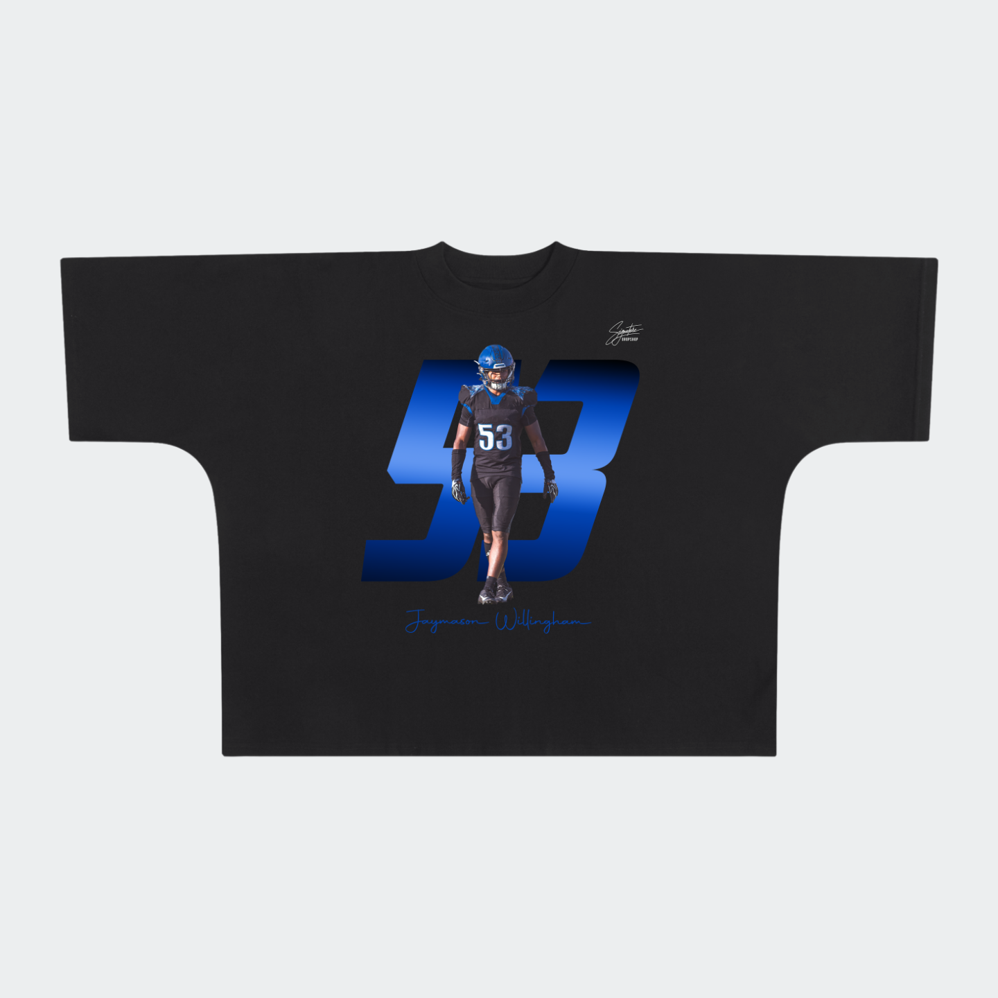 Jaymason Willingham Premium Drop Shoulder/Boxy Tee
