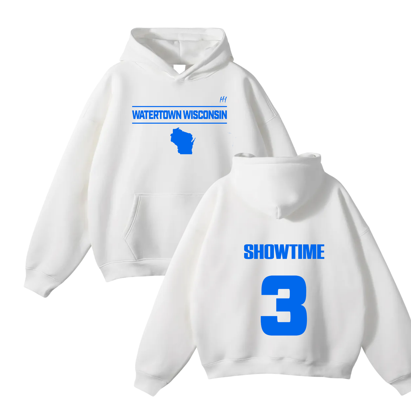 Aiyden Parr-Mitchell Oversize Fleeced Hoodie