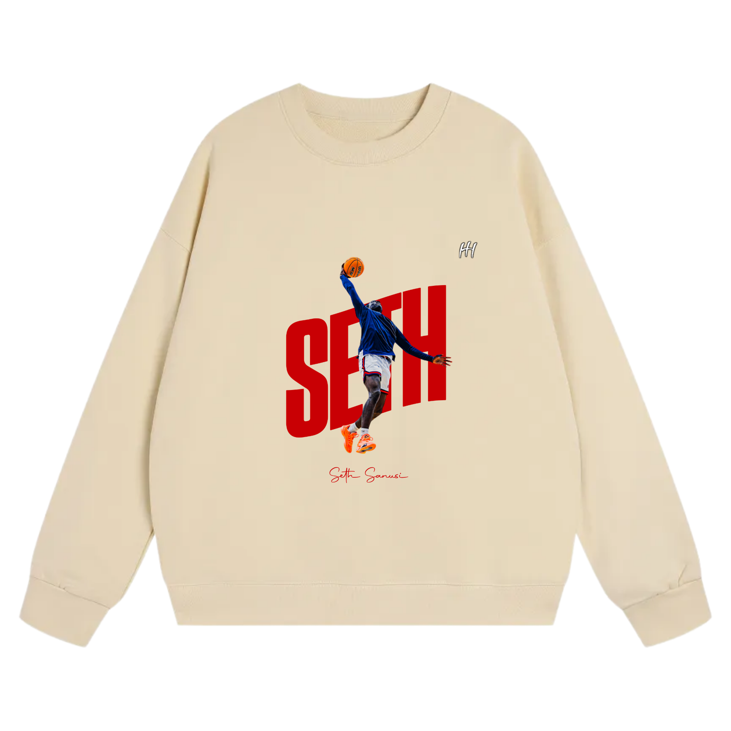 Seth Sanusi Heavyweight Crewneck Sweatshirt