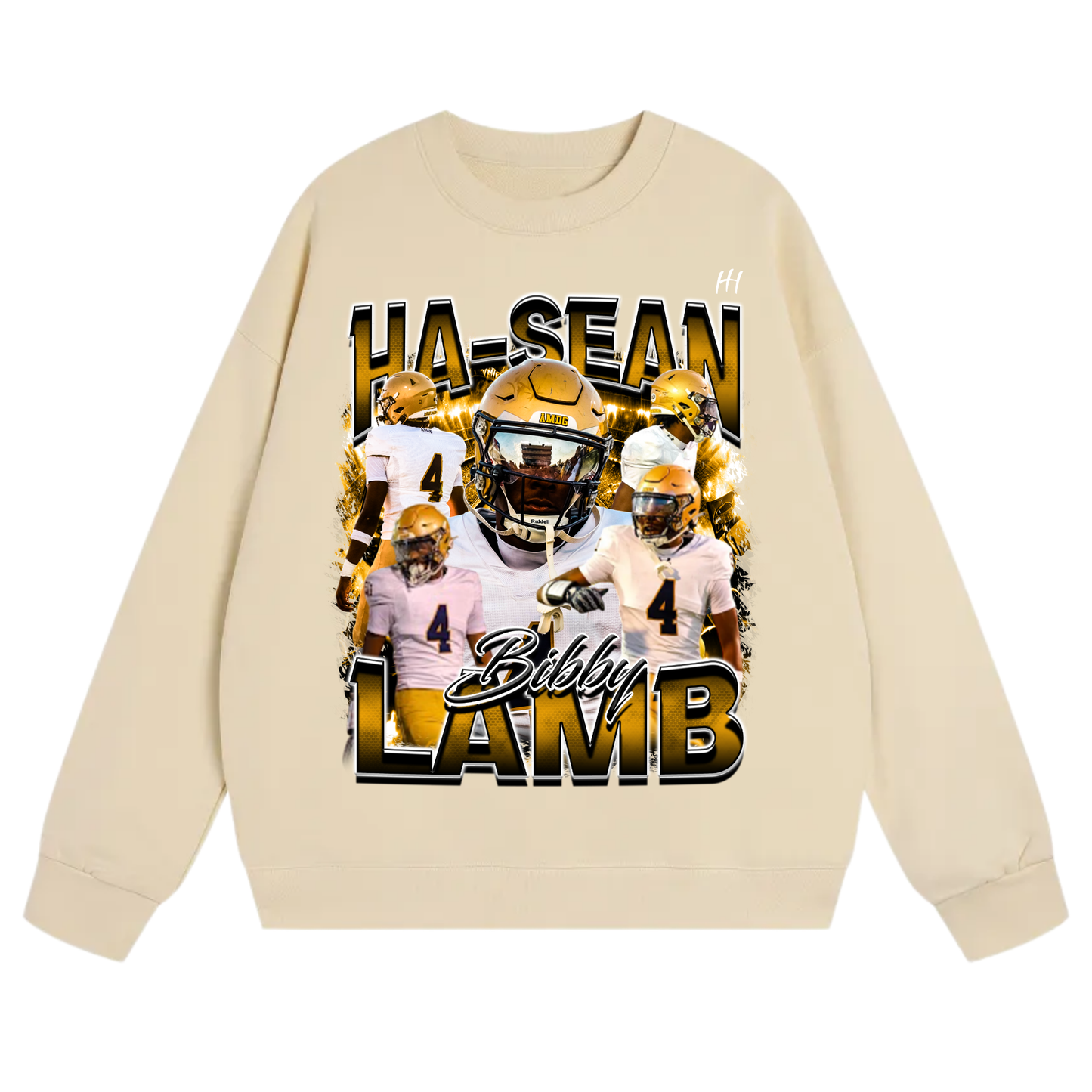Ha-Sean Lamb Heavyweight Crewneck Sweatshirt