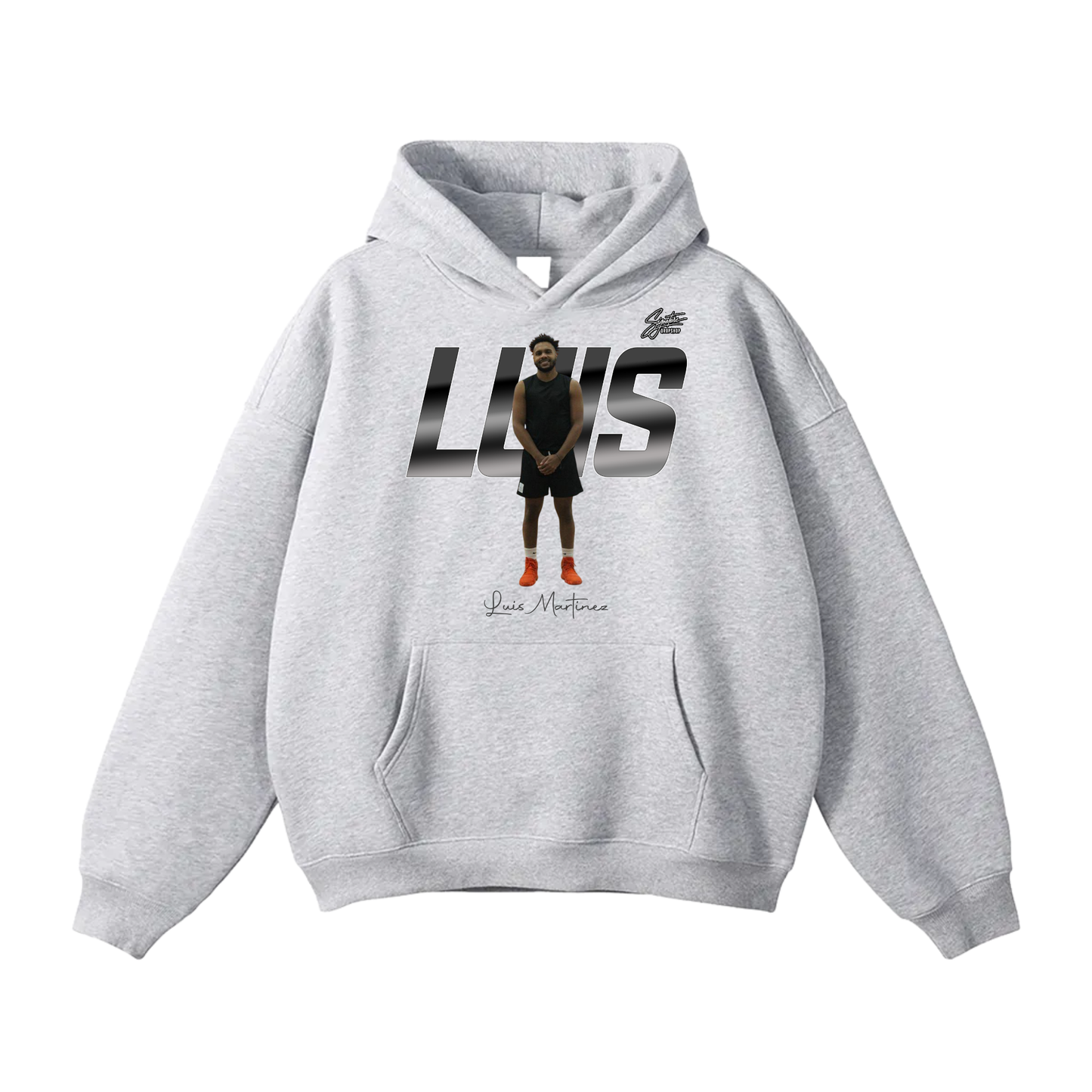 Luis Martinez Oversize Fleeced Hoodie