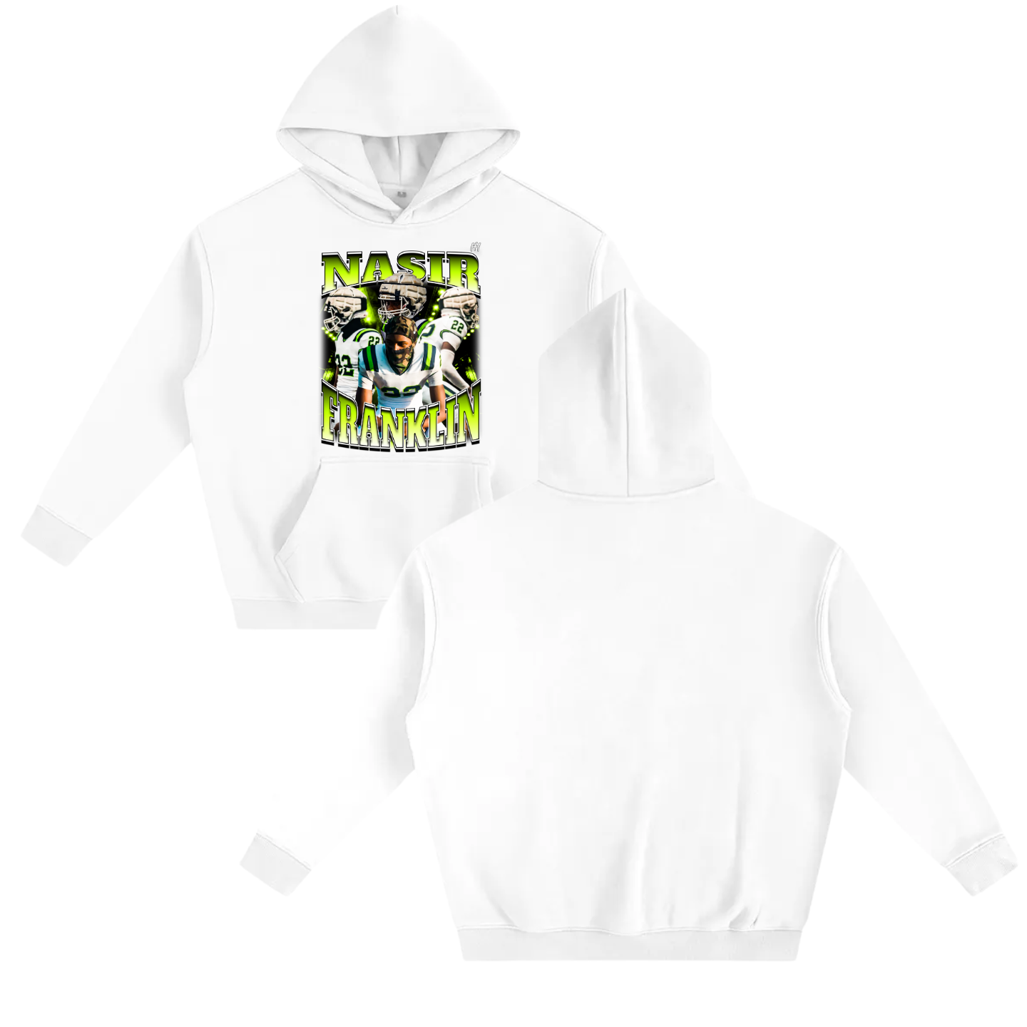 Nasir Franklin Oversize Fleeced Hoodie
