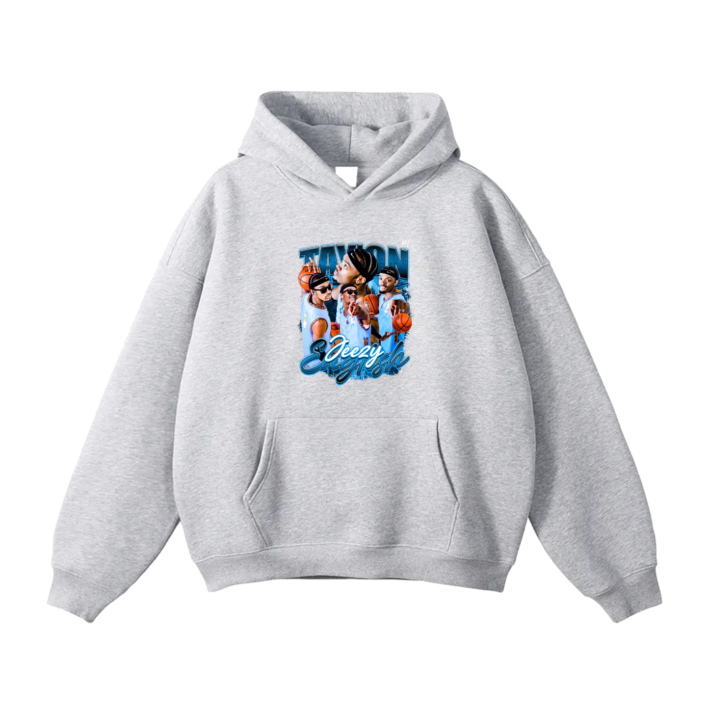Tay'on English Oversize Fleeced Hoodie