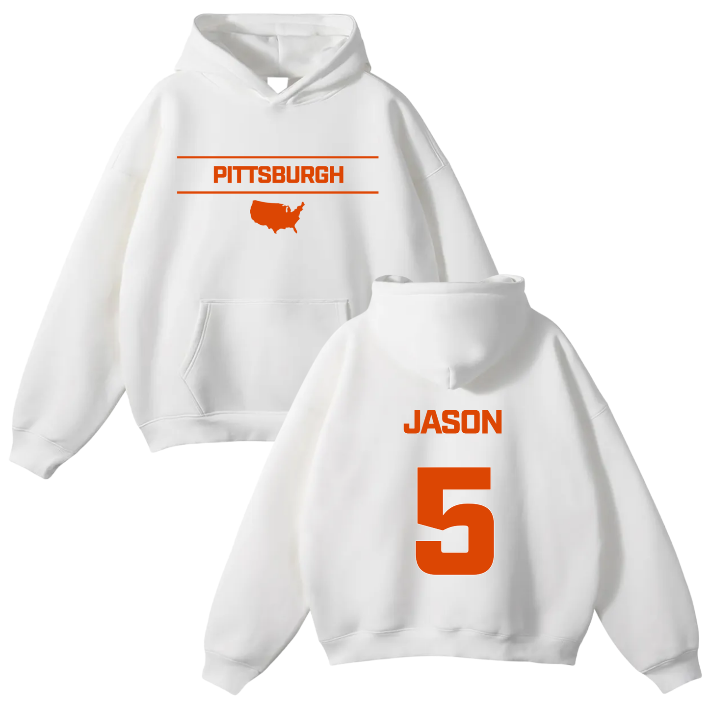 Jason Fredericks Oversize Fleeced Hoodie