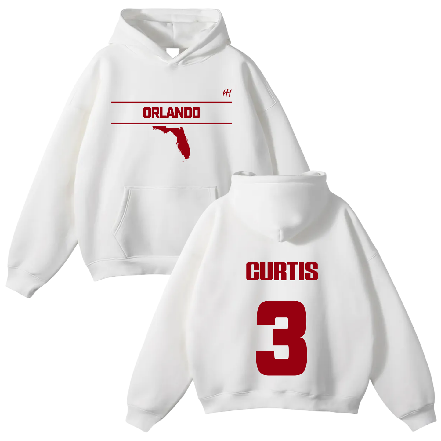 Curtis Kimmons Jr Oversize Fleeced Hoodie