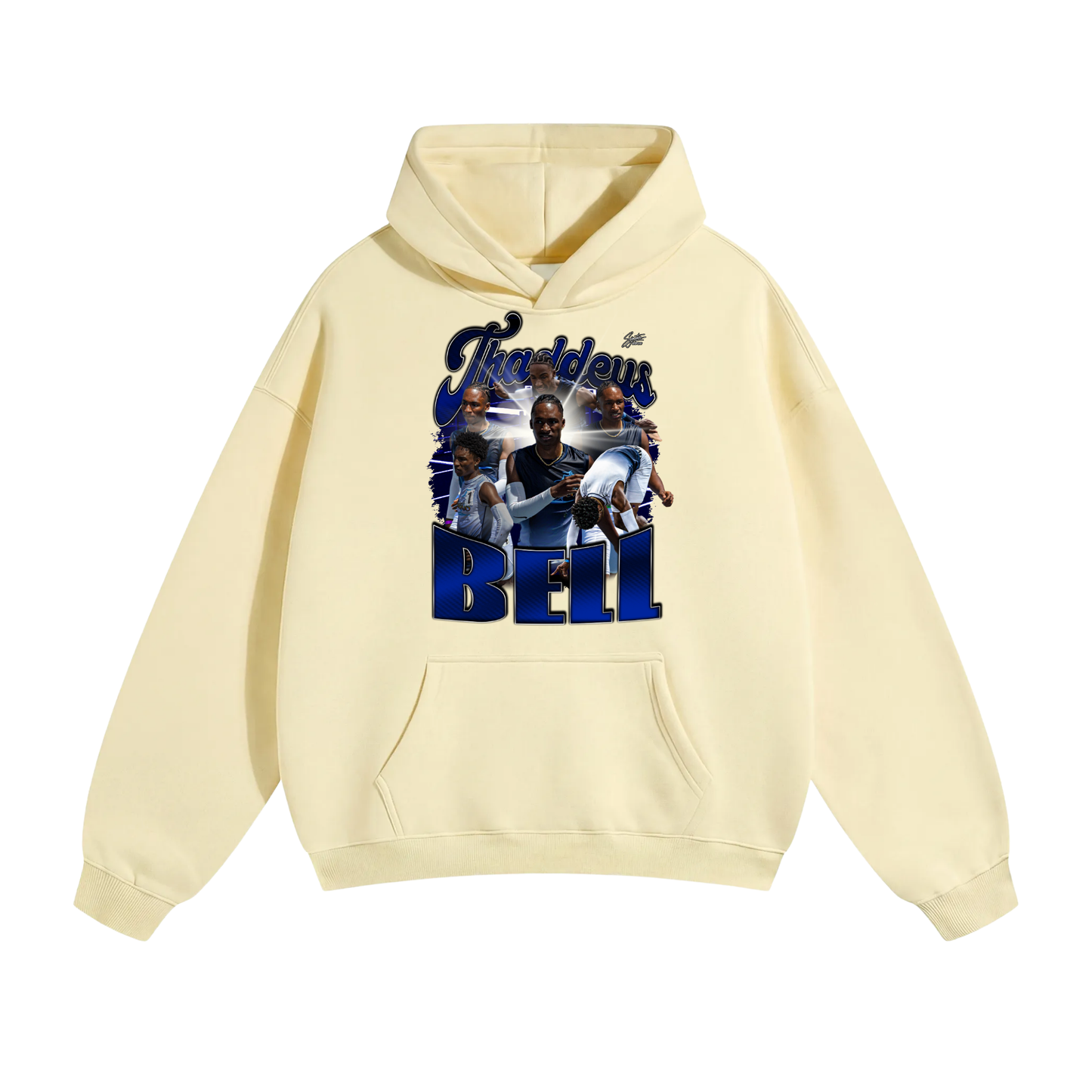 Thaddeus Bell Oversize Fleeced Hoodie
