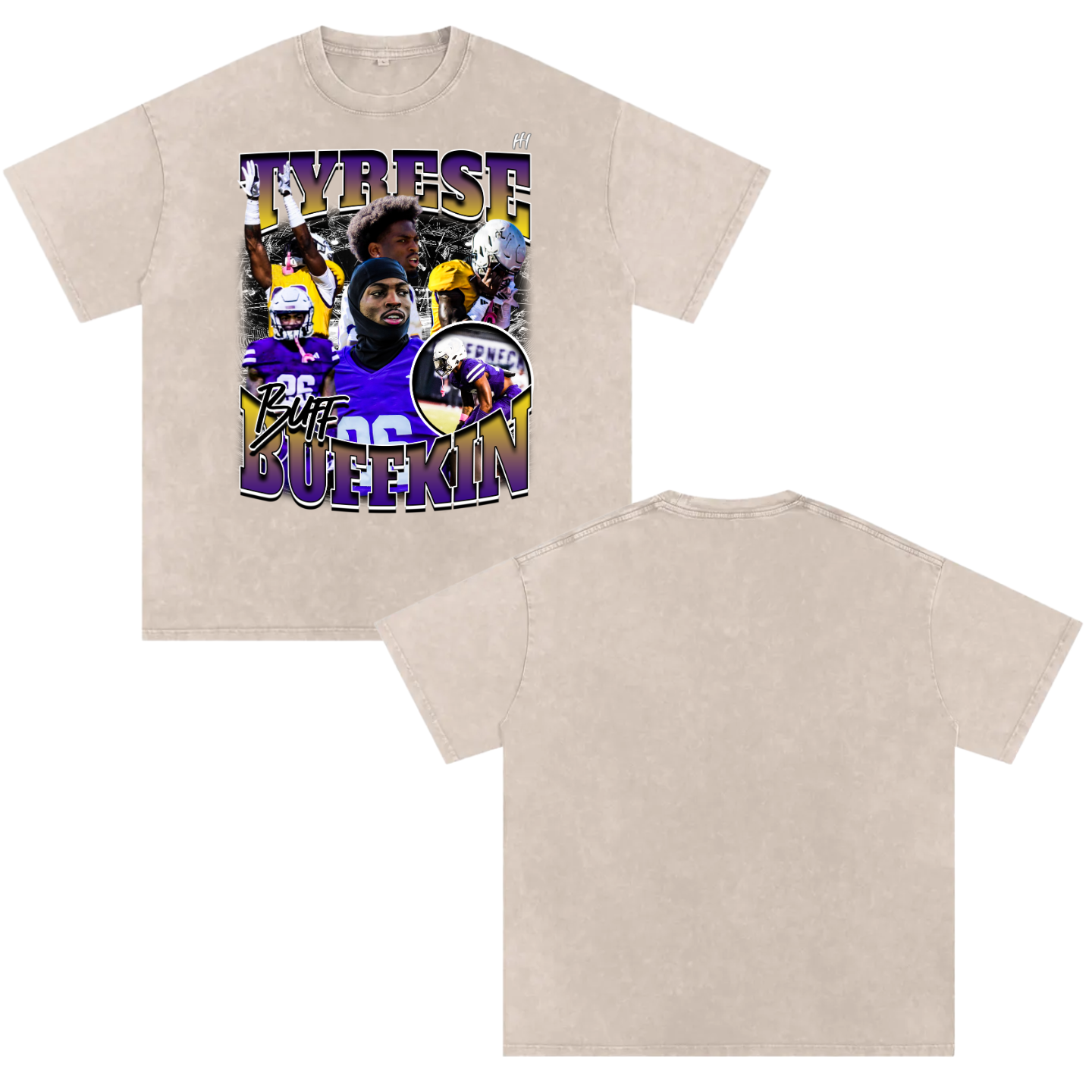 Tyrese Buffkin Heavyweight Oversized T-shirt