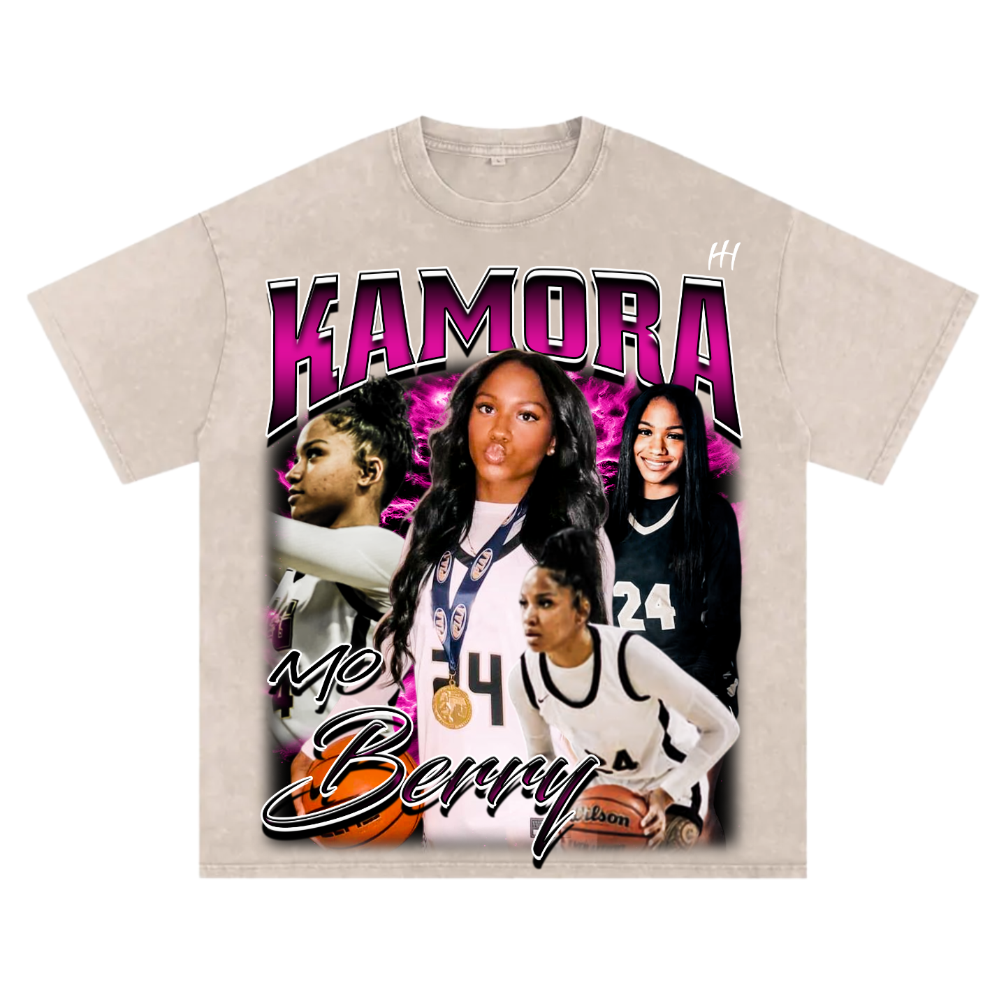Kamora Berry Oversized T-shirt