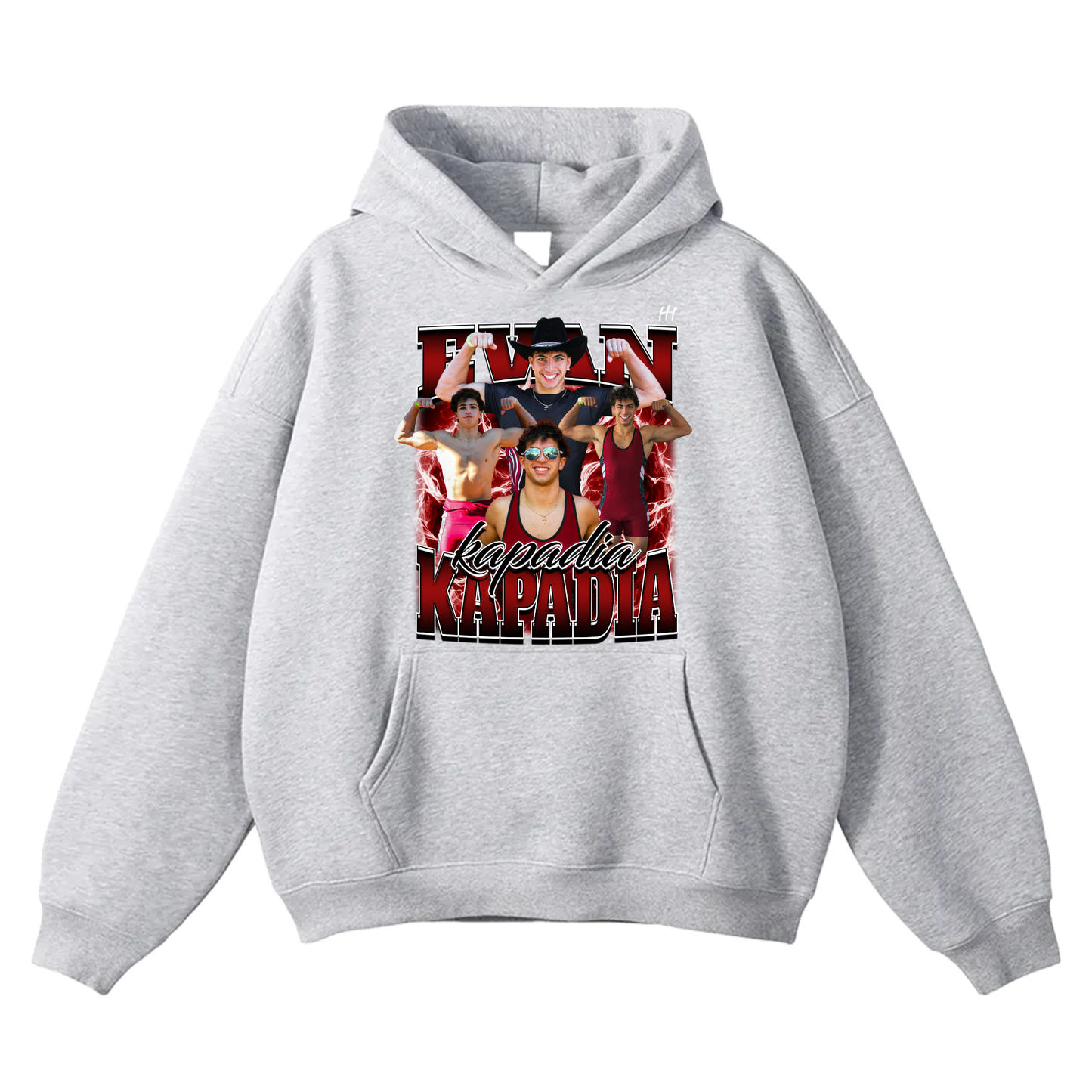 Evan Kapadia Oversize Fleeced Hoodie