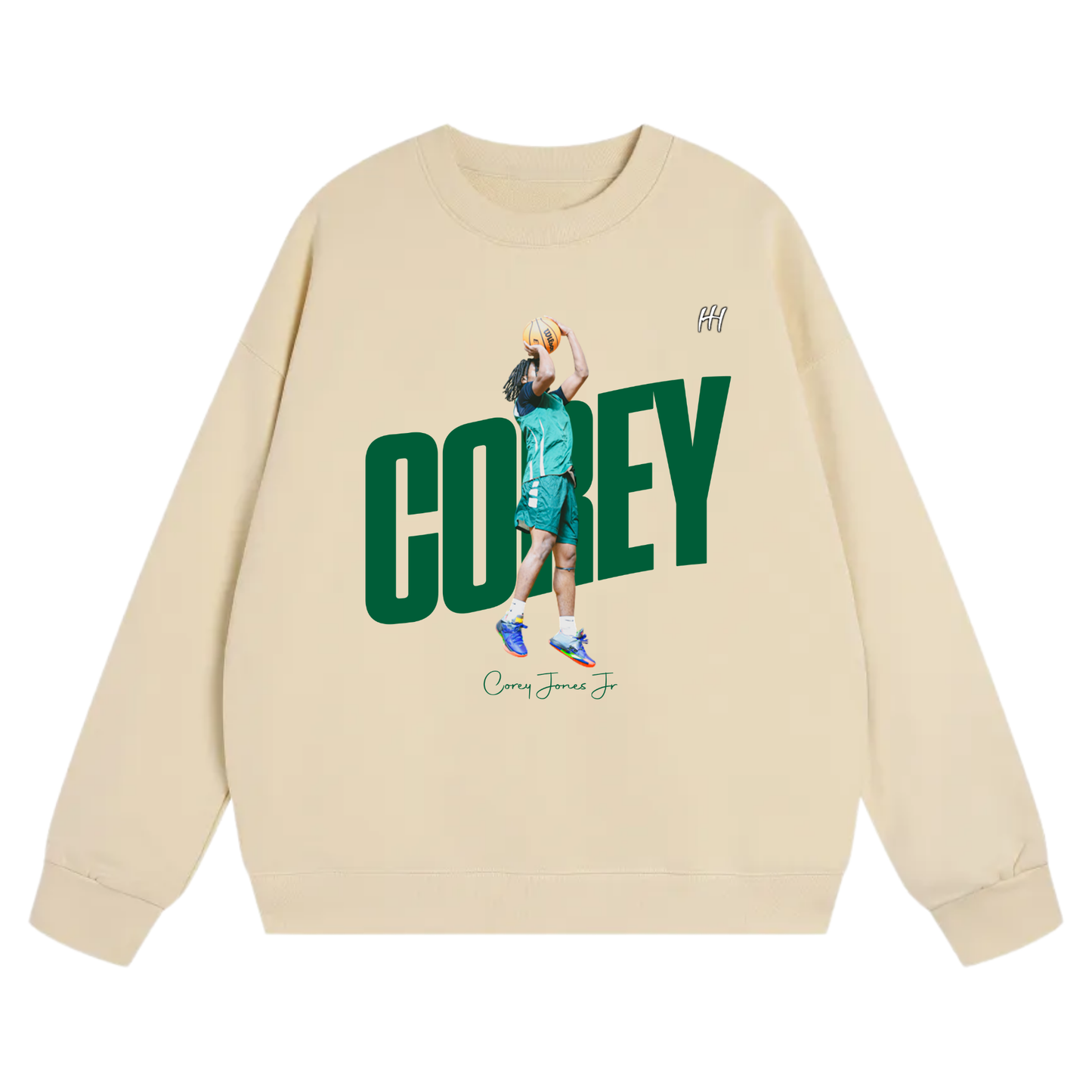 Corey Jones Jr Heavyweight Crewneck Sweatshirt