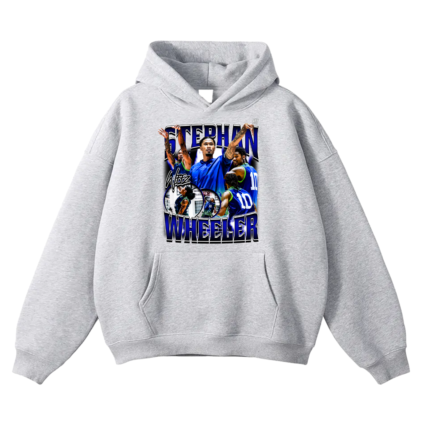 Stephan Wheeler Oversize Fleeced Hoodie