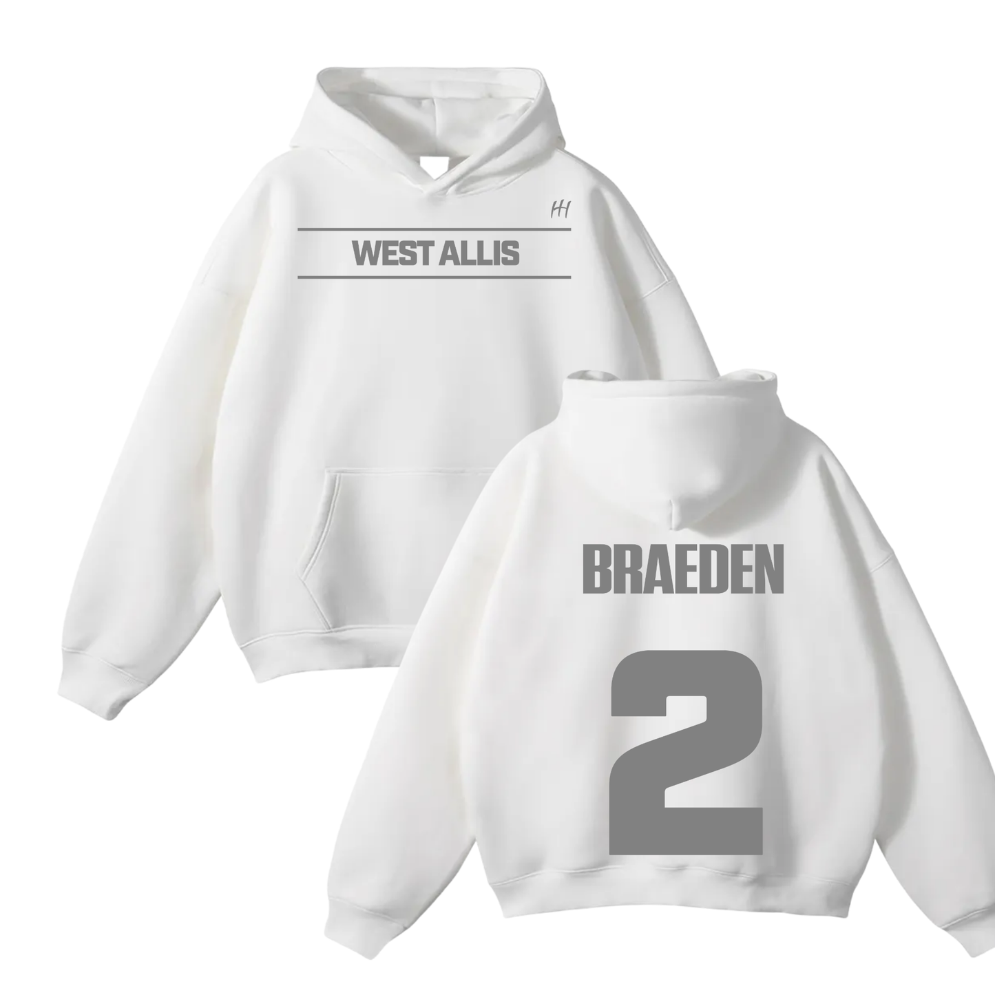 Braeden Schick Oversize Fleeced Hoodie
