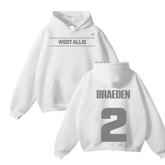 Braeden Schick Oversize Fleeced Hoodie