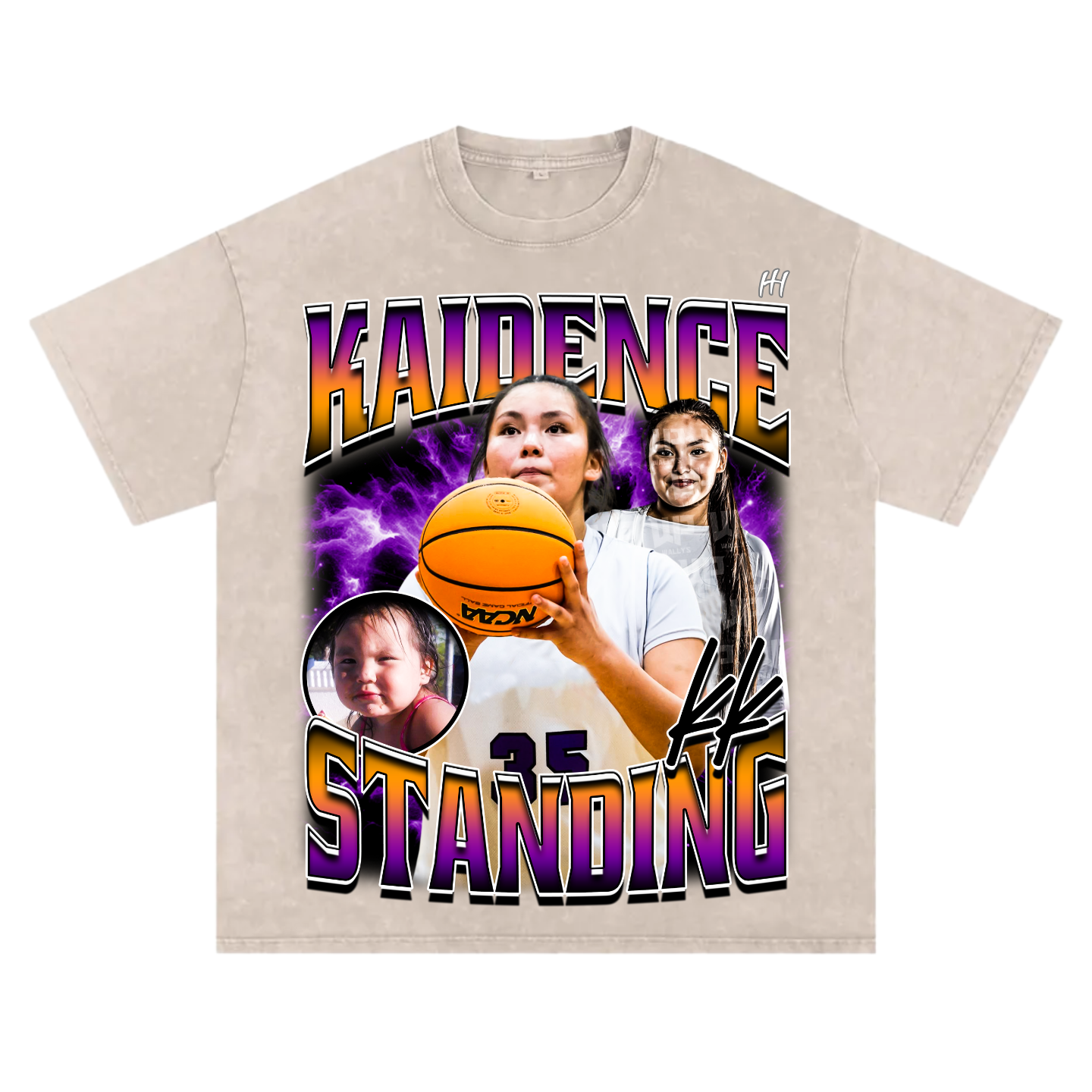 Kaidence Standing  Heavyweight Oversized T-shirt