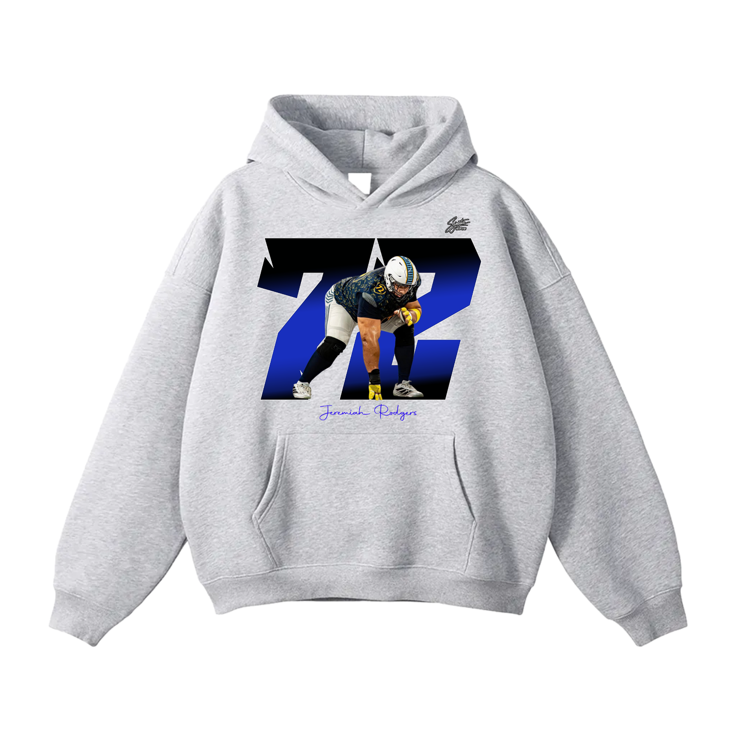 Jeremiah Rodgers Oversize Fleeced Hoodie