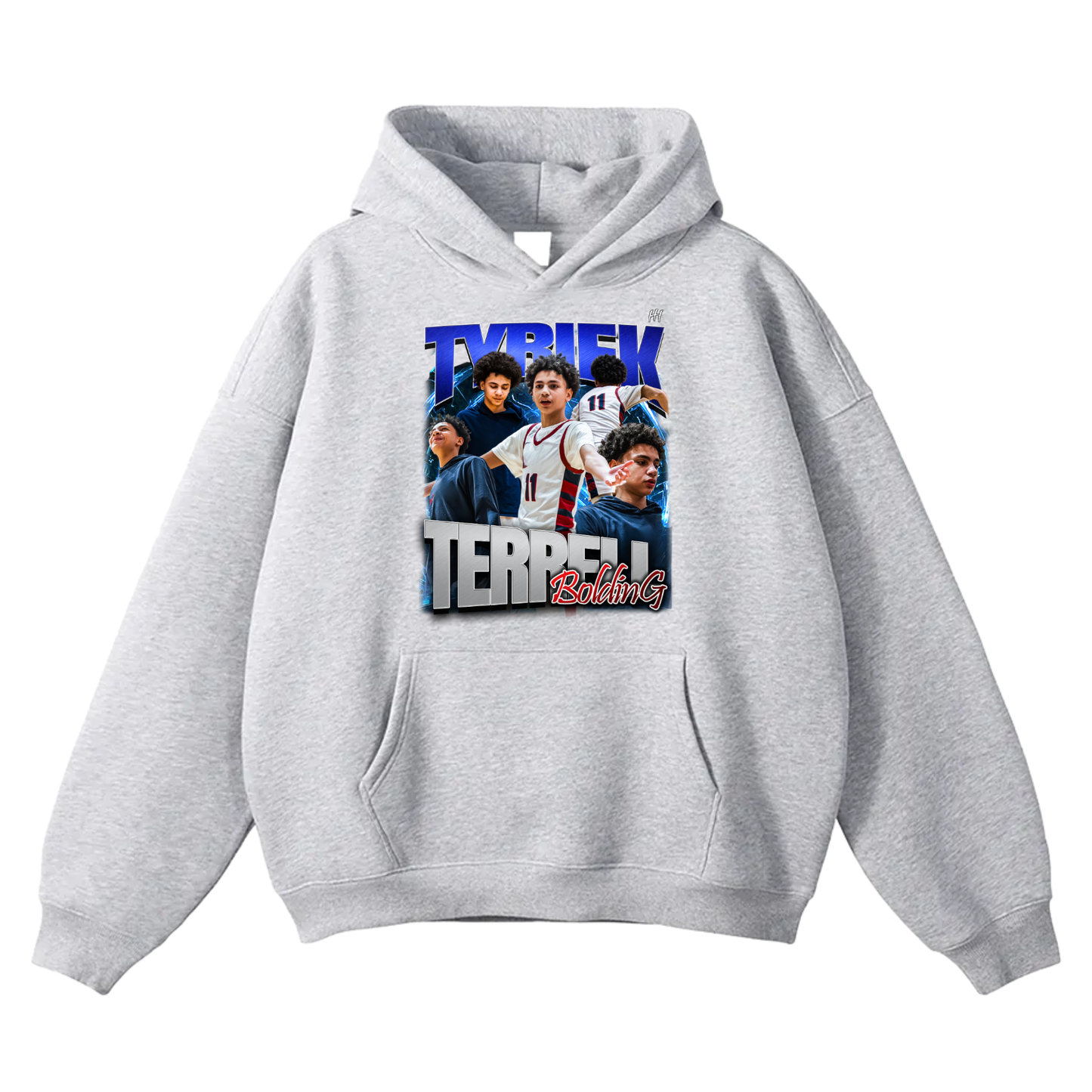 Tyriek Terrell Bolding Oversize Fleeced Hoodie