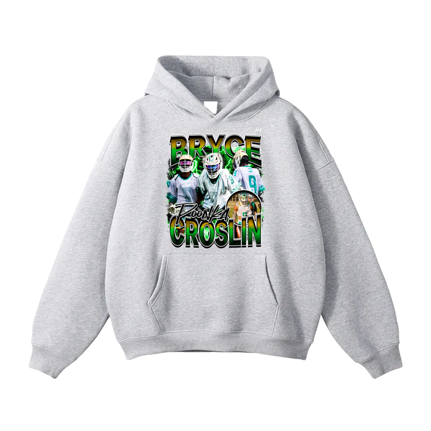 Bryce Crosslin Oversize Fleeced Hoodie