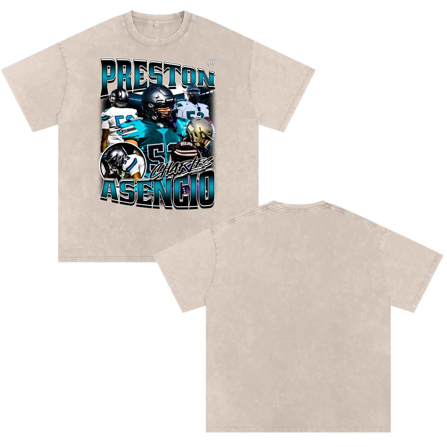 Preston Charles Asencio Heavyweight Oversized T-shirt