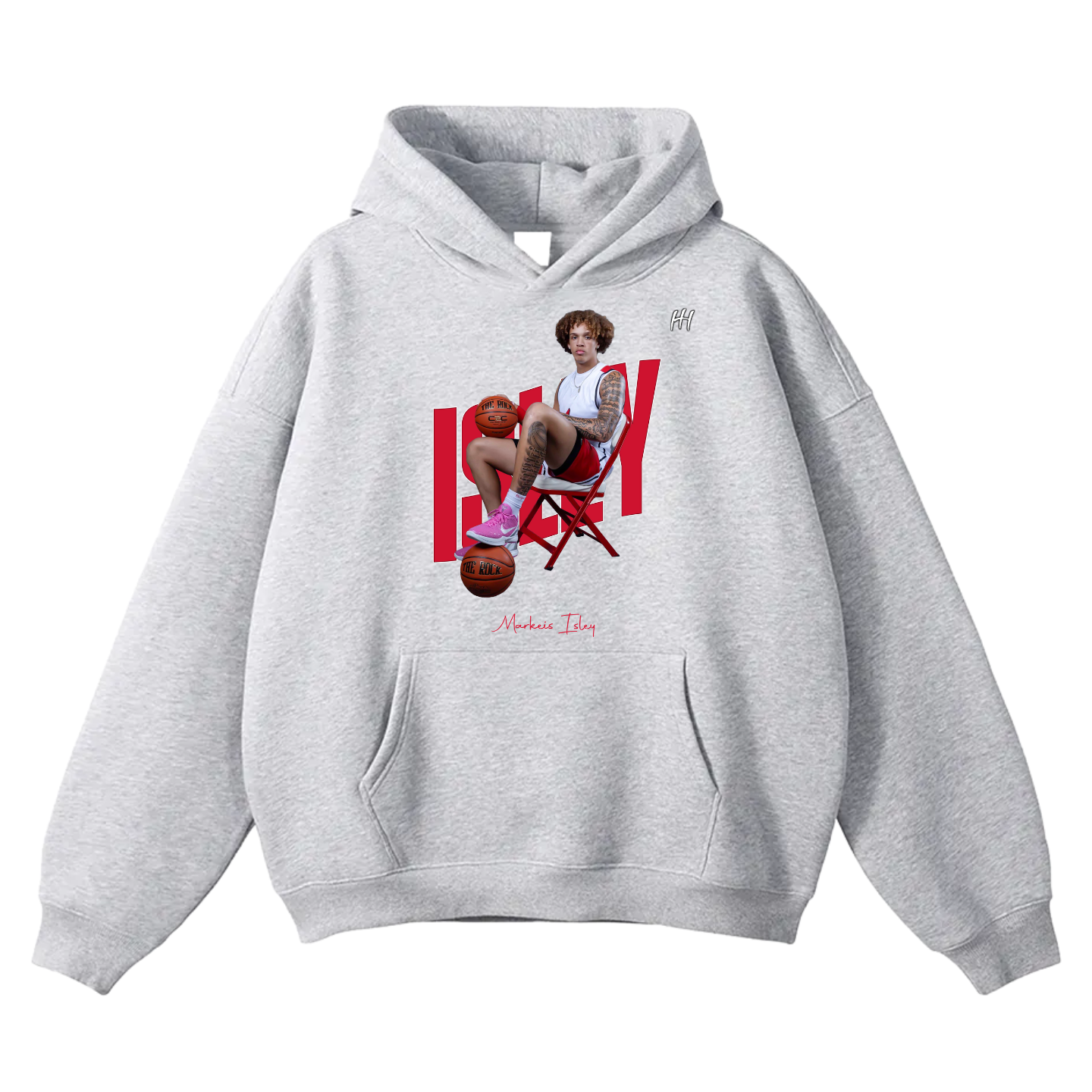 Markeis Isley Oversize Fleeced Hoodie