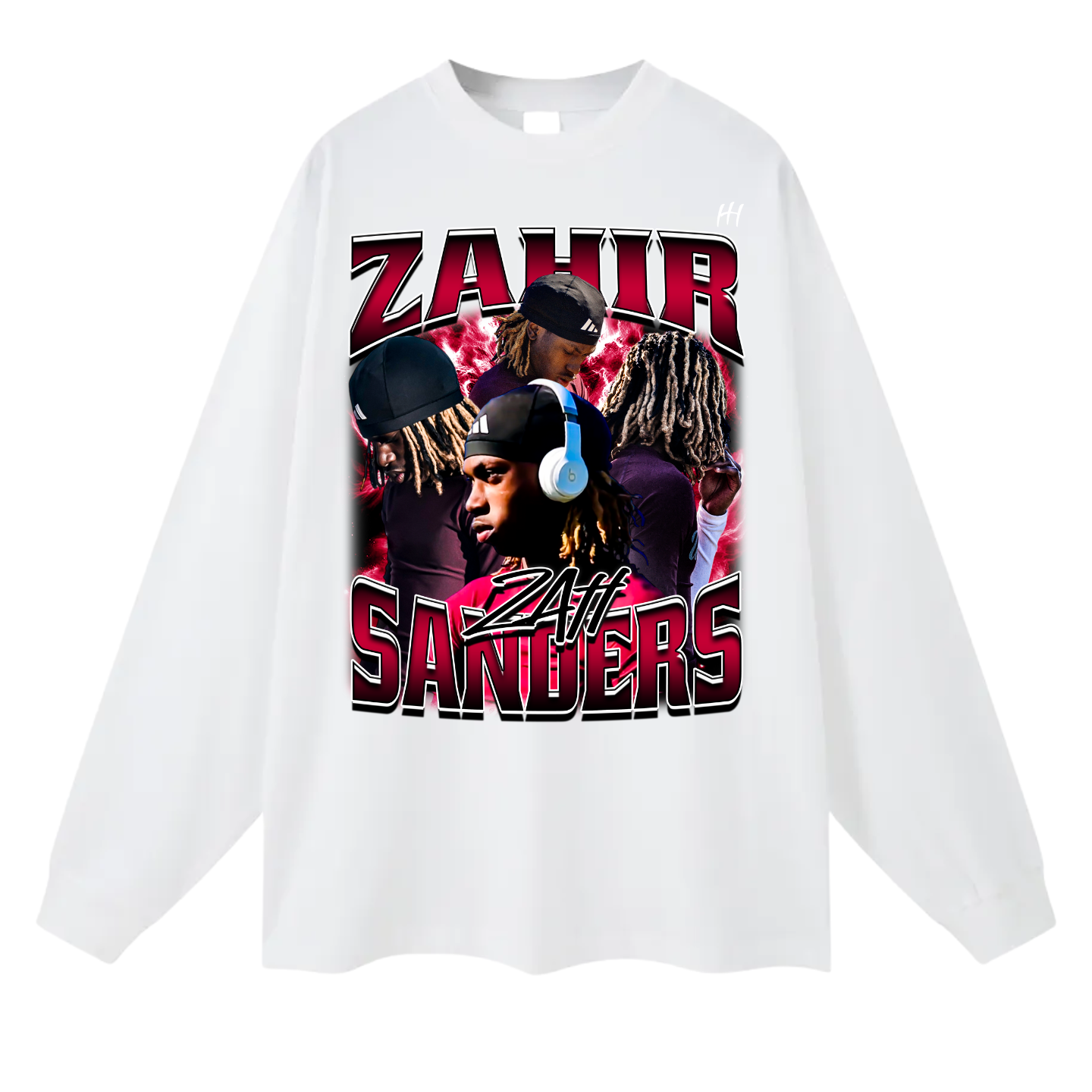 Zahir Sanders Long Sleeve Tee