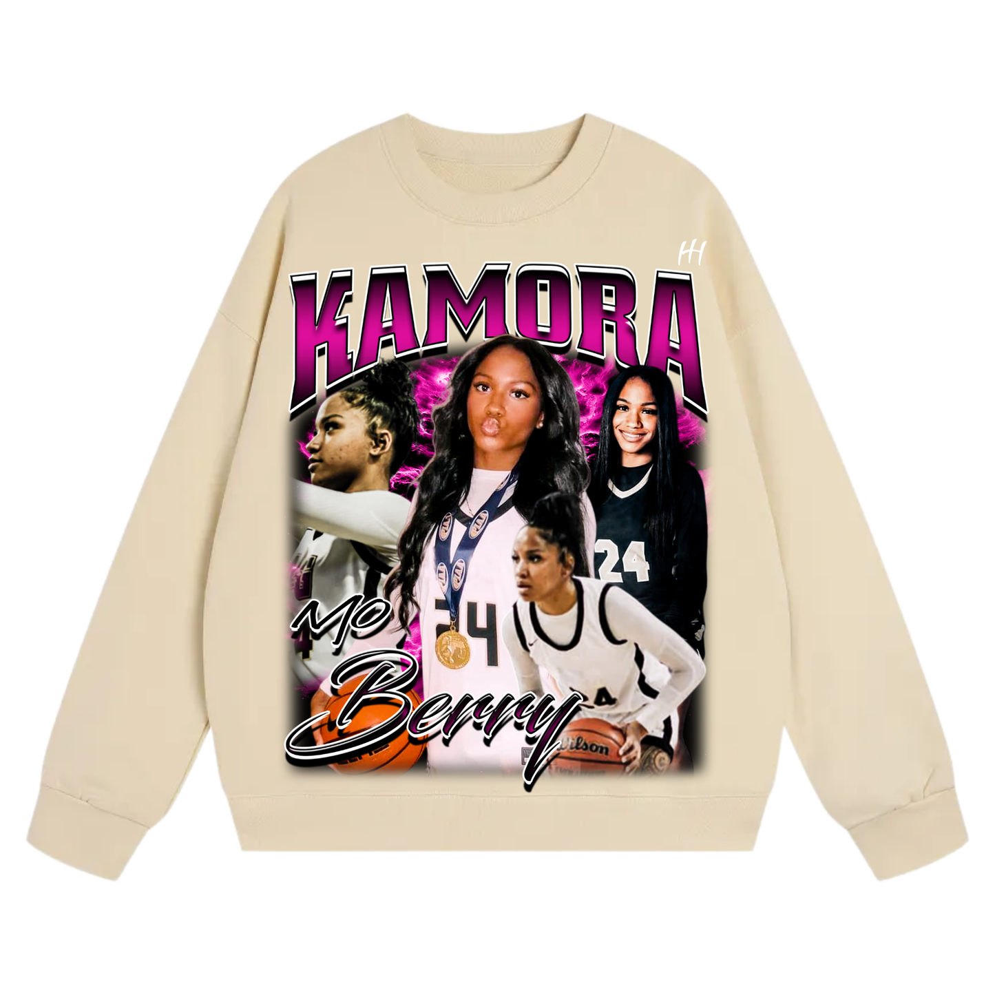 Kamora Berry Heavyweight Crewneck Sweatshirt