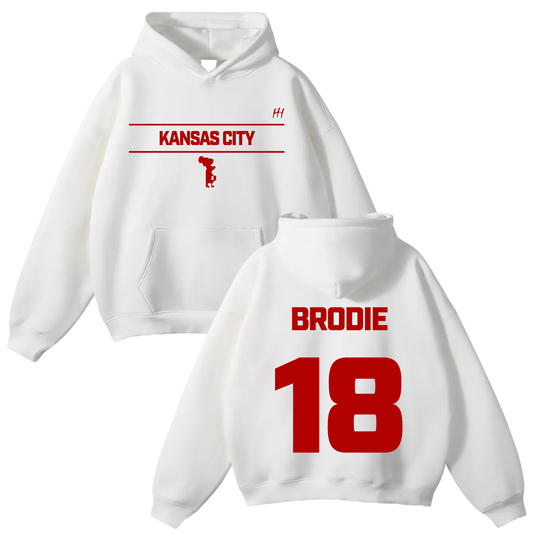 Brodie Gage Fetters Oversize Fleeced Hoodie