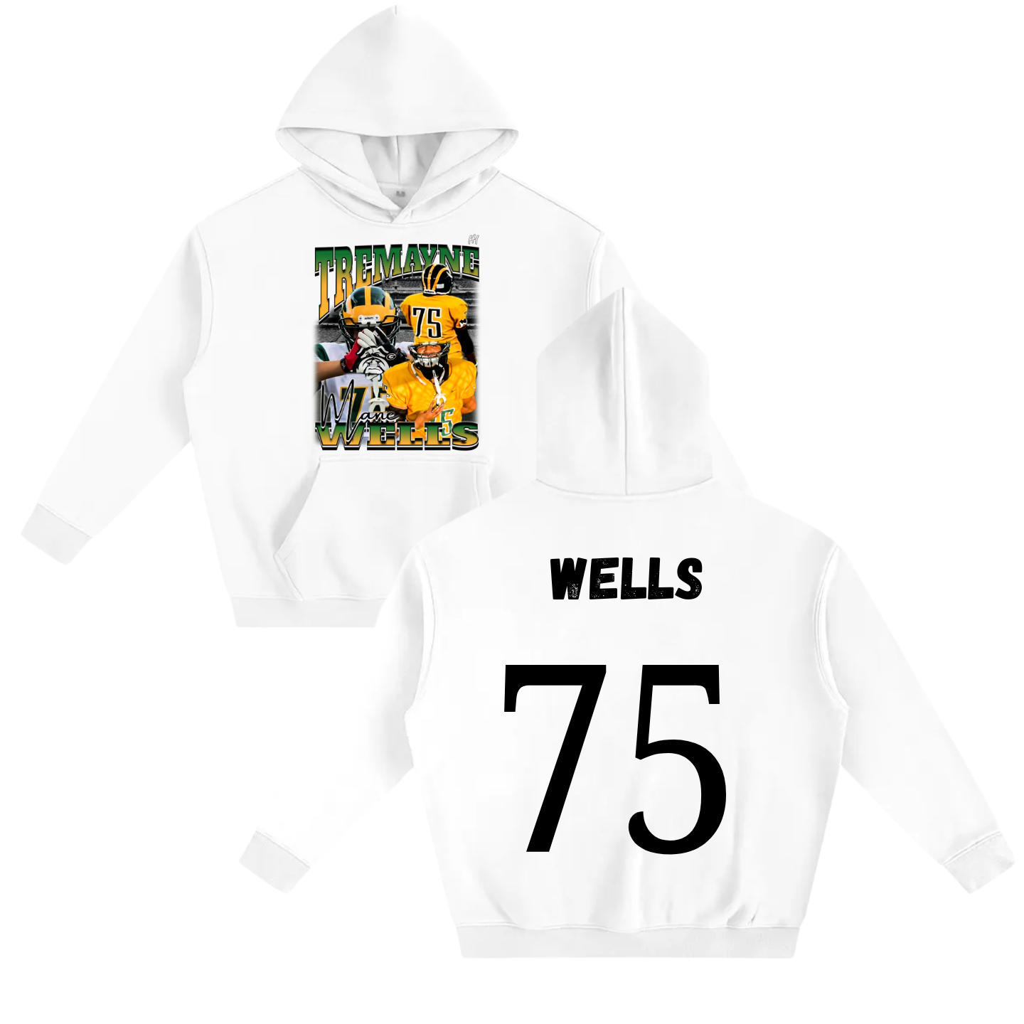 Tremayne wells Oversize Fleeced Hoodie