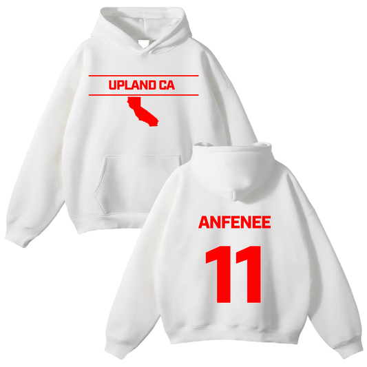 Anfenee Thrasher Oversize Fleeced Hoodie