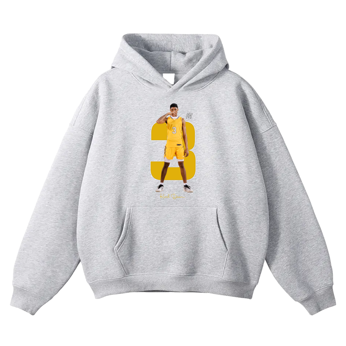 Kerel Dean Oversize Fleeced Hoodie