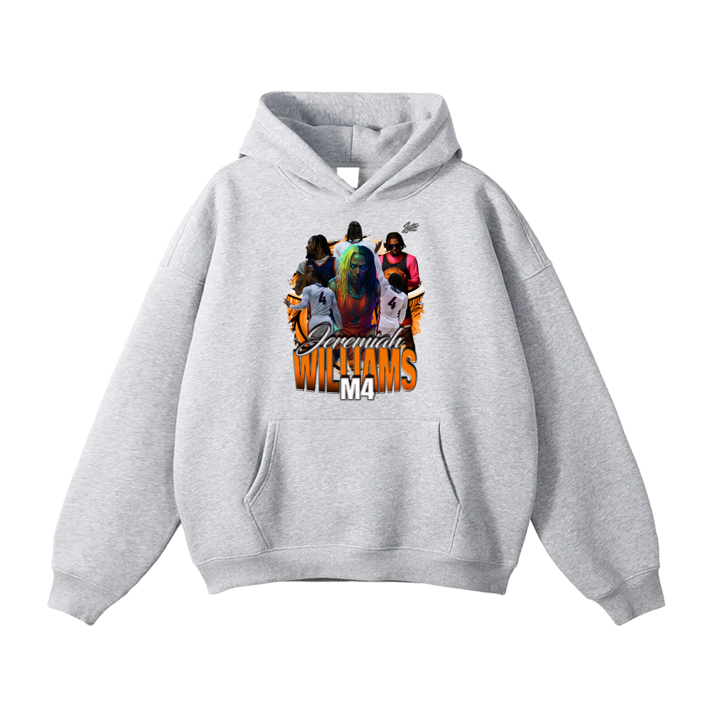 Jeremiah williams Oversize Fleeced Hoodie