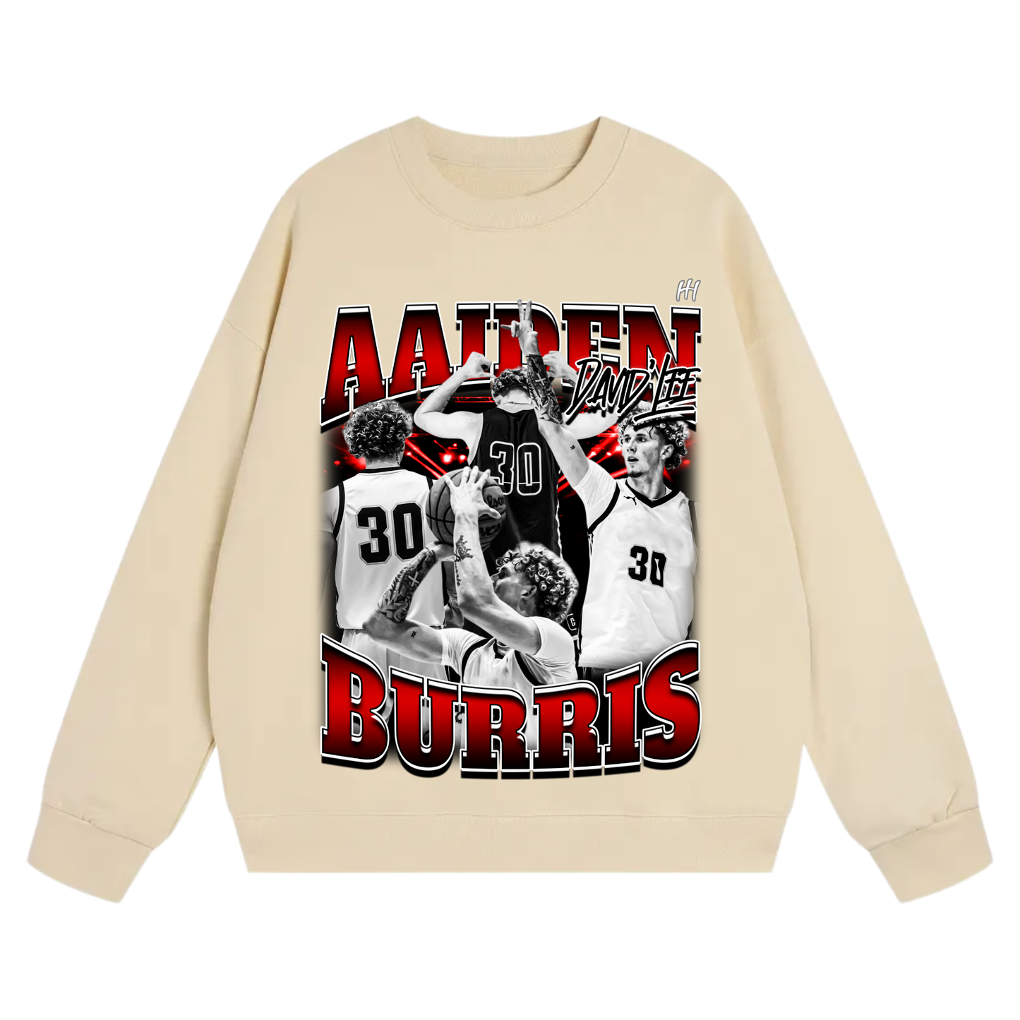 Aaiden David’Lee Burris Heavyweight Crewneck Sweatshirt
