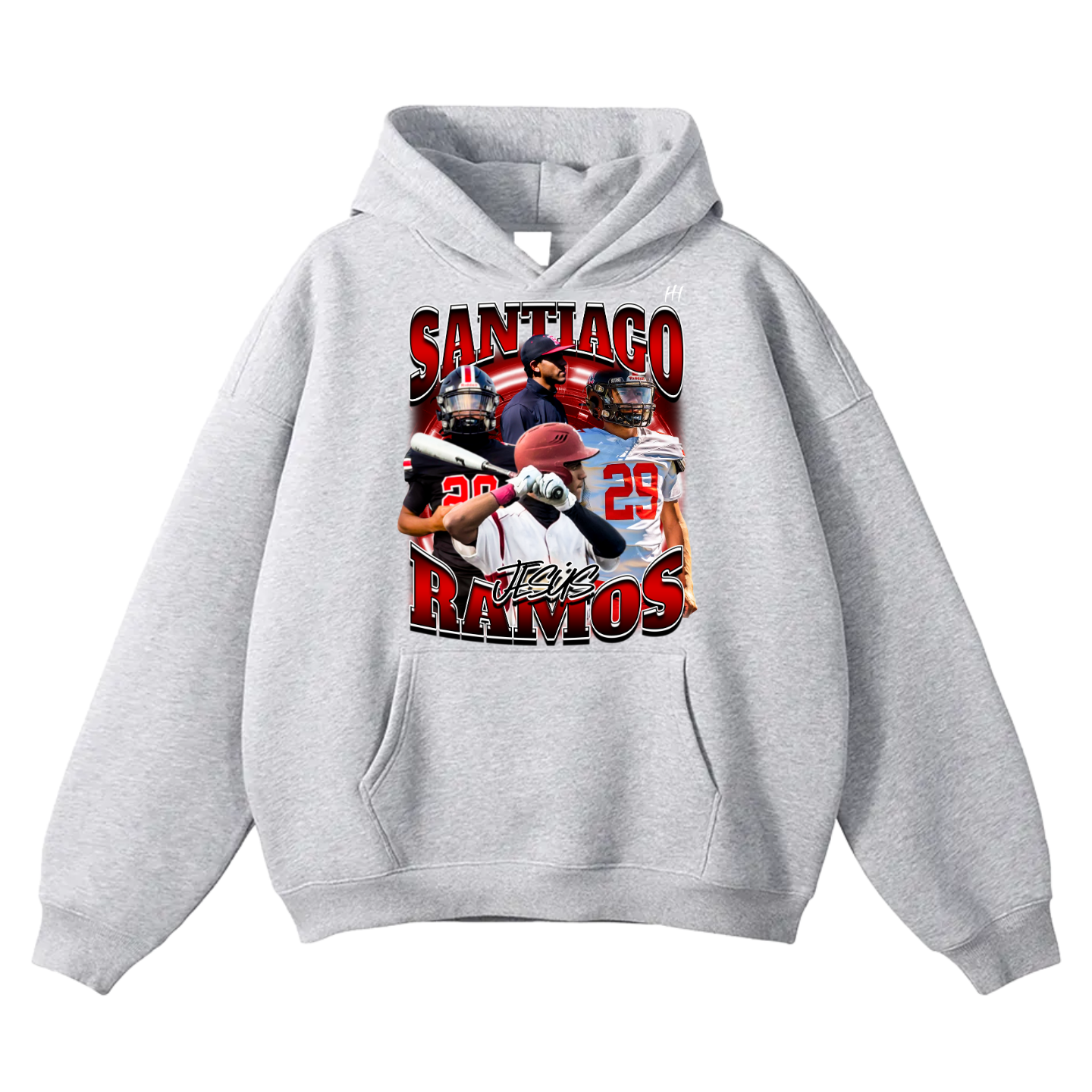 Santiago Jesús Ramos Oversize Fleeced Hoodie